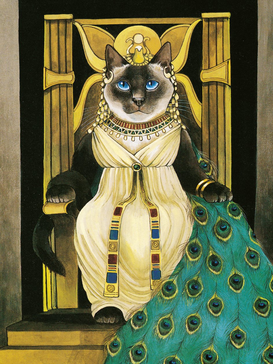 Ilustração de Shakespeare Cats: Livro de cartazes (pub. 2016) de Susan Herbert