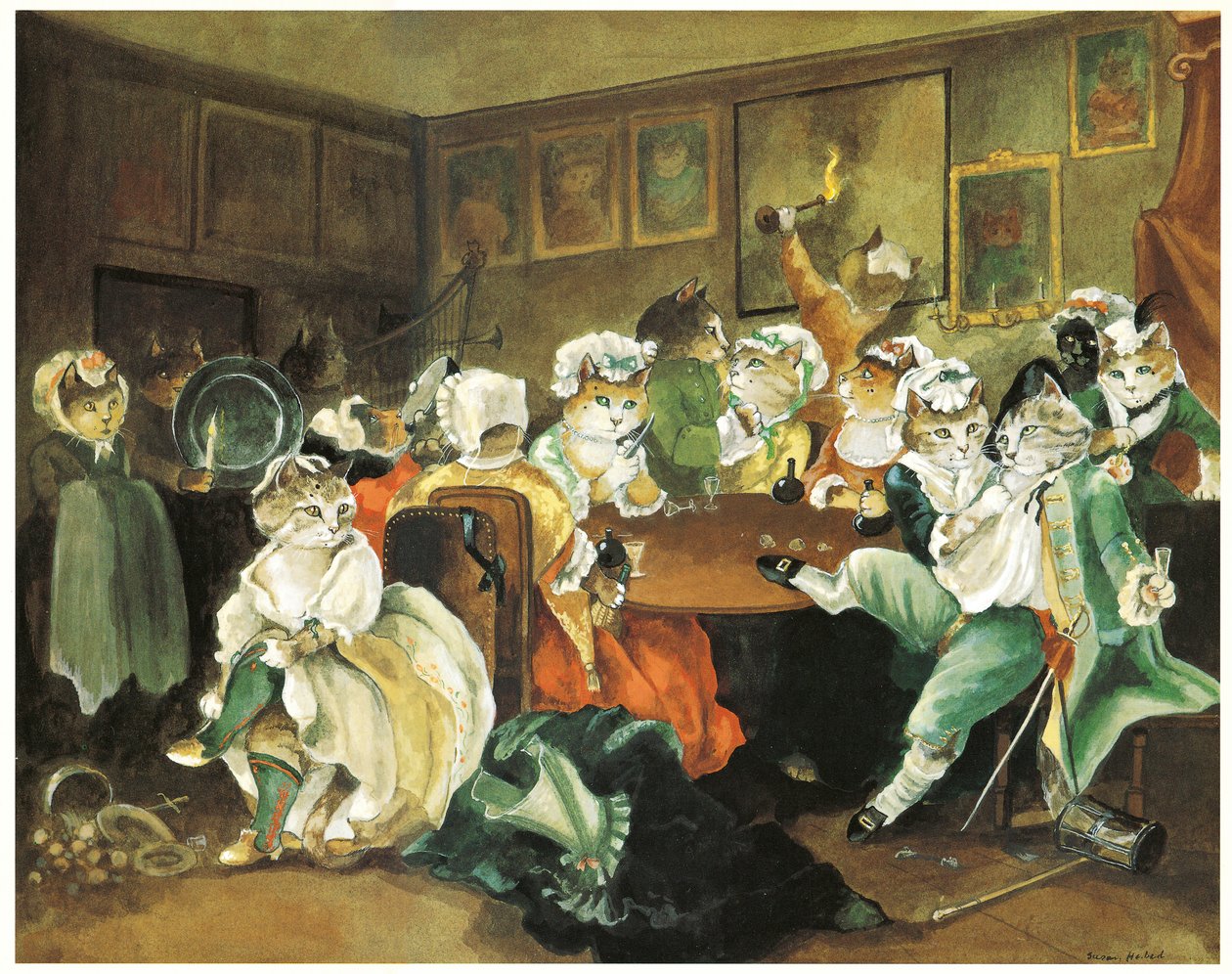 Ilustração de The Cats
