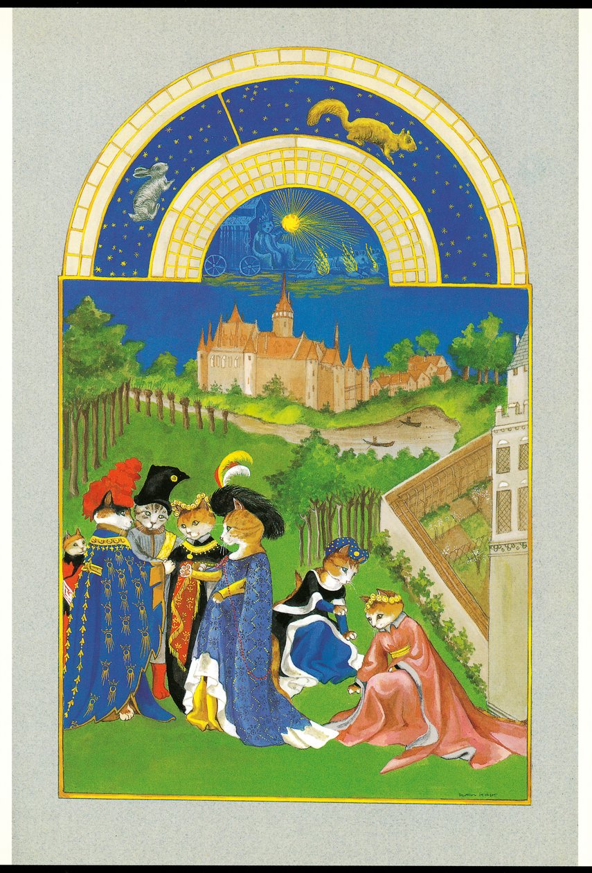 Ilustração de The Cats