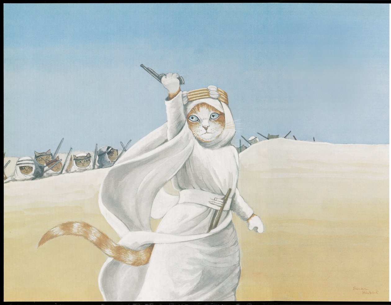 Ilustração do filme Cats (pub. 2006) de Susan Herbert