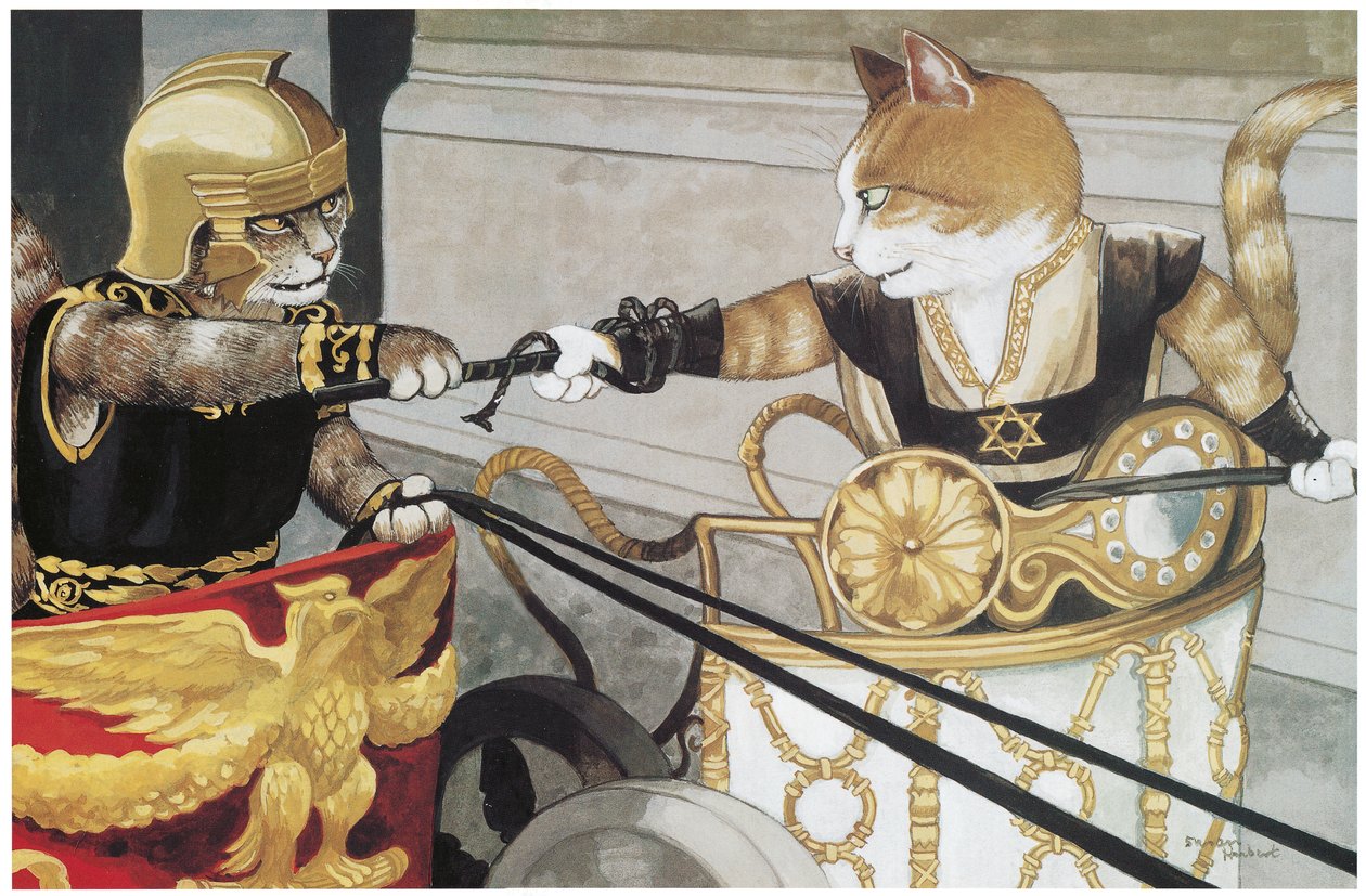 Ilustração do filme Cats (pub. 2006) de Susan Herbert