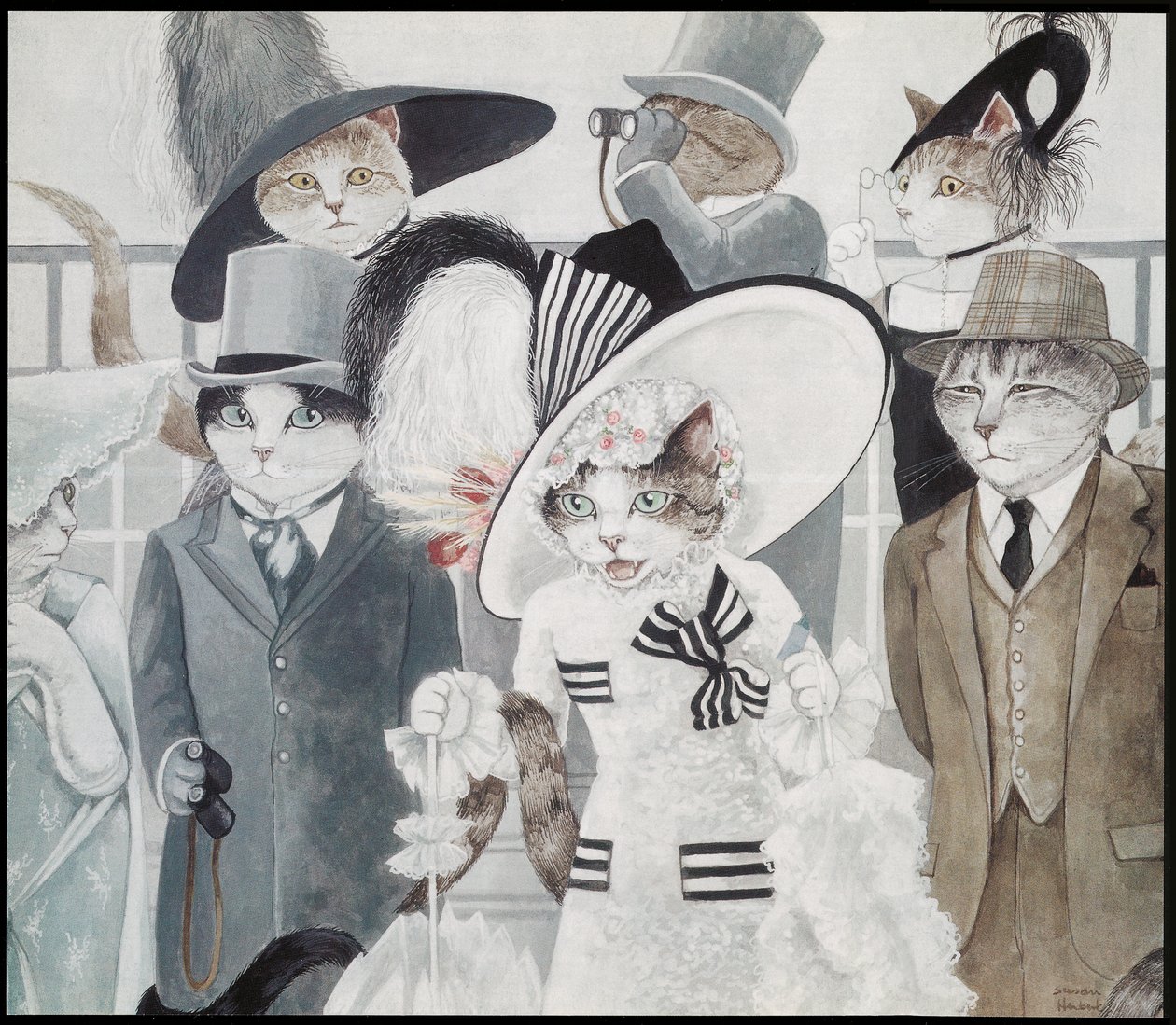 Ilustração do filme Cats (pub. 2006) de Susan Herbert