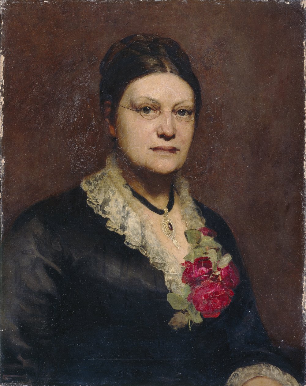 Lydia Becker (óleo sobre tela) de Susan Isabel Dacre