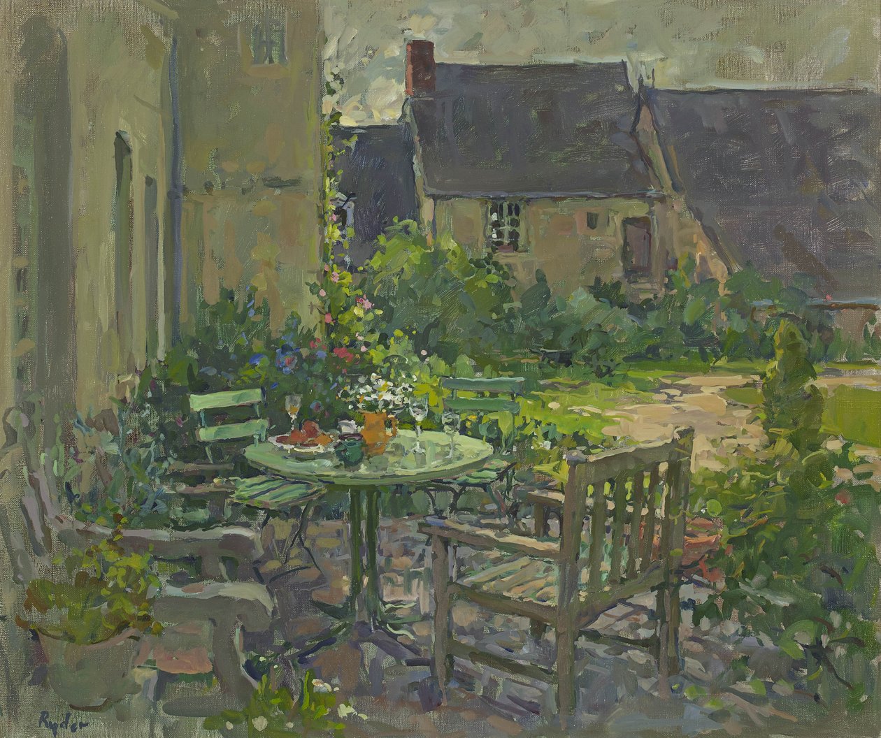Bebidas do pátio, Champfreau de Susan Ryder