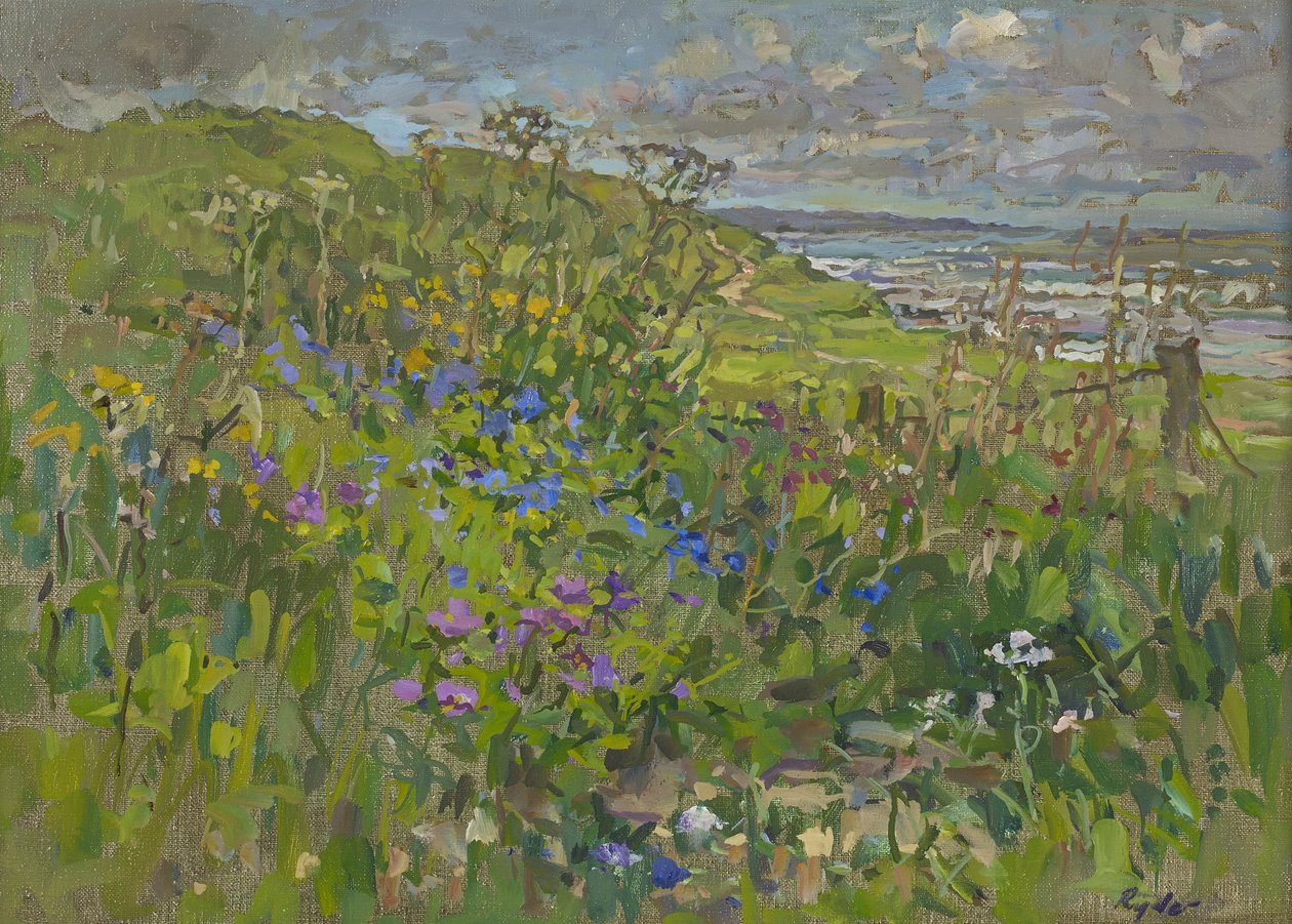 Flores do promontório perto de Berwick de Susan Ryder