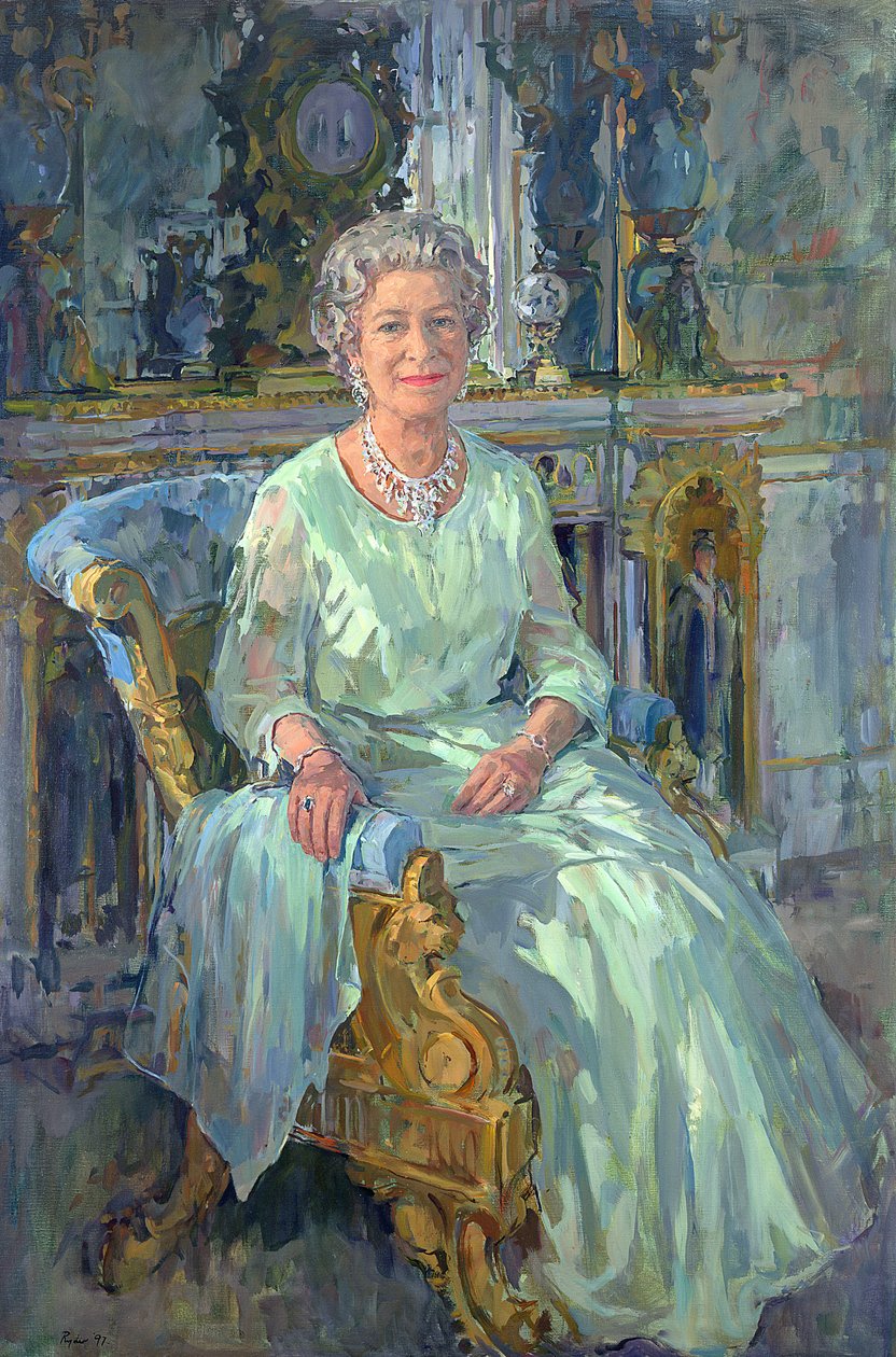 Sua Majestade a Rainha, 1996 de Susan Ryder