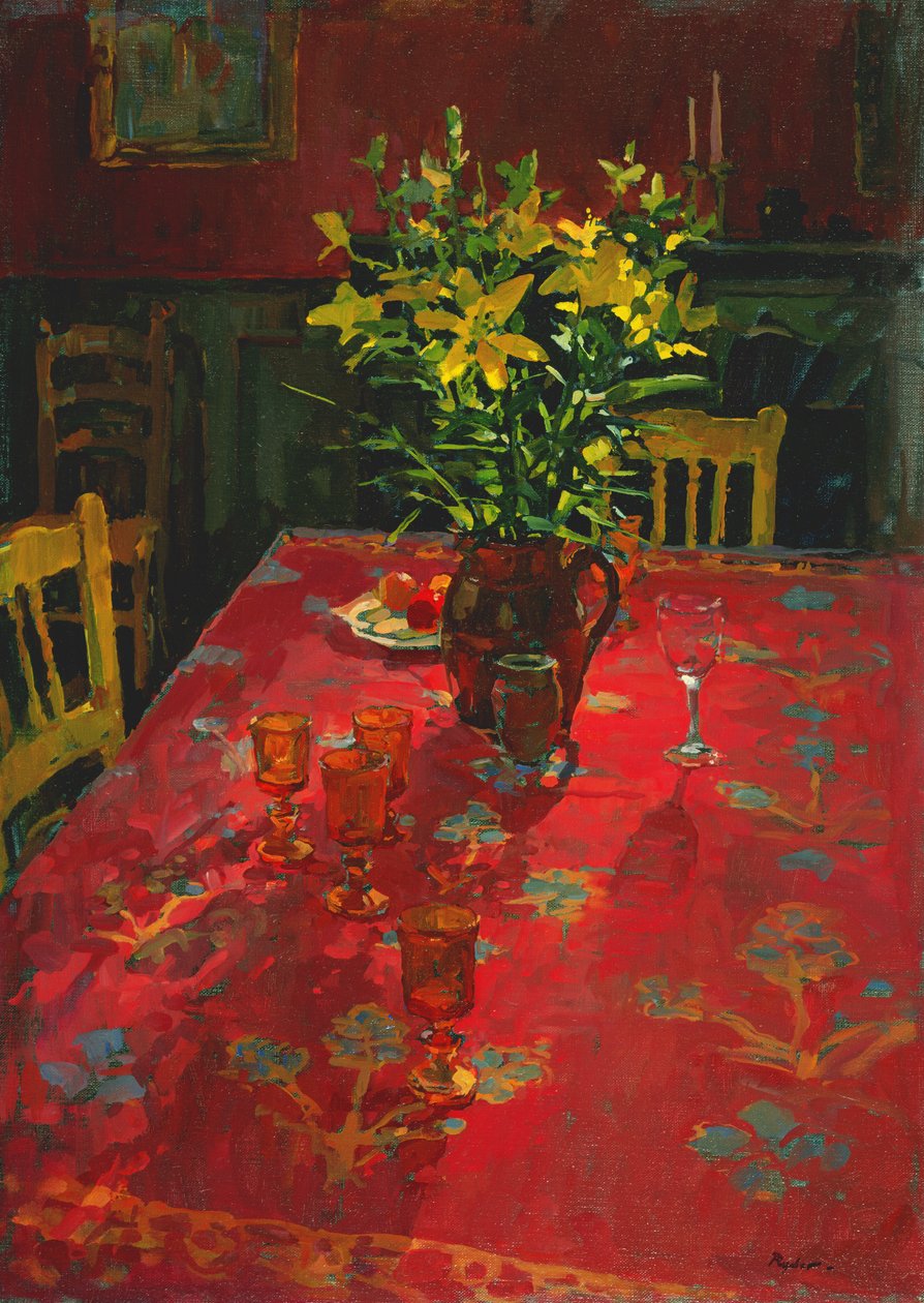 Lírios amarelos de Susan Ryder
