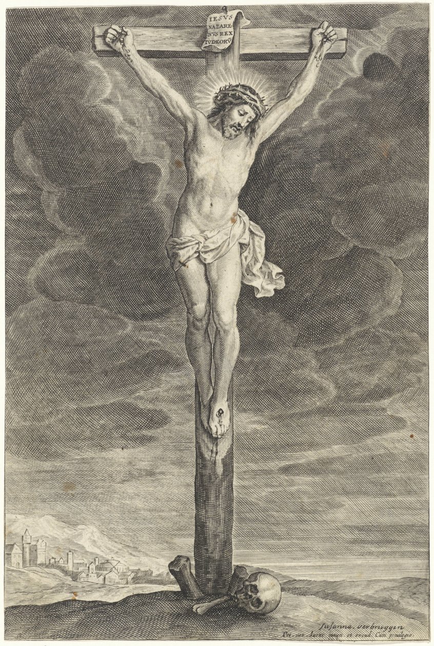 Cristo na cruz de Susanna Verbruggen