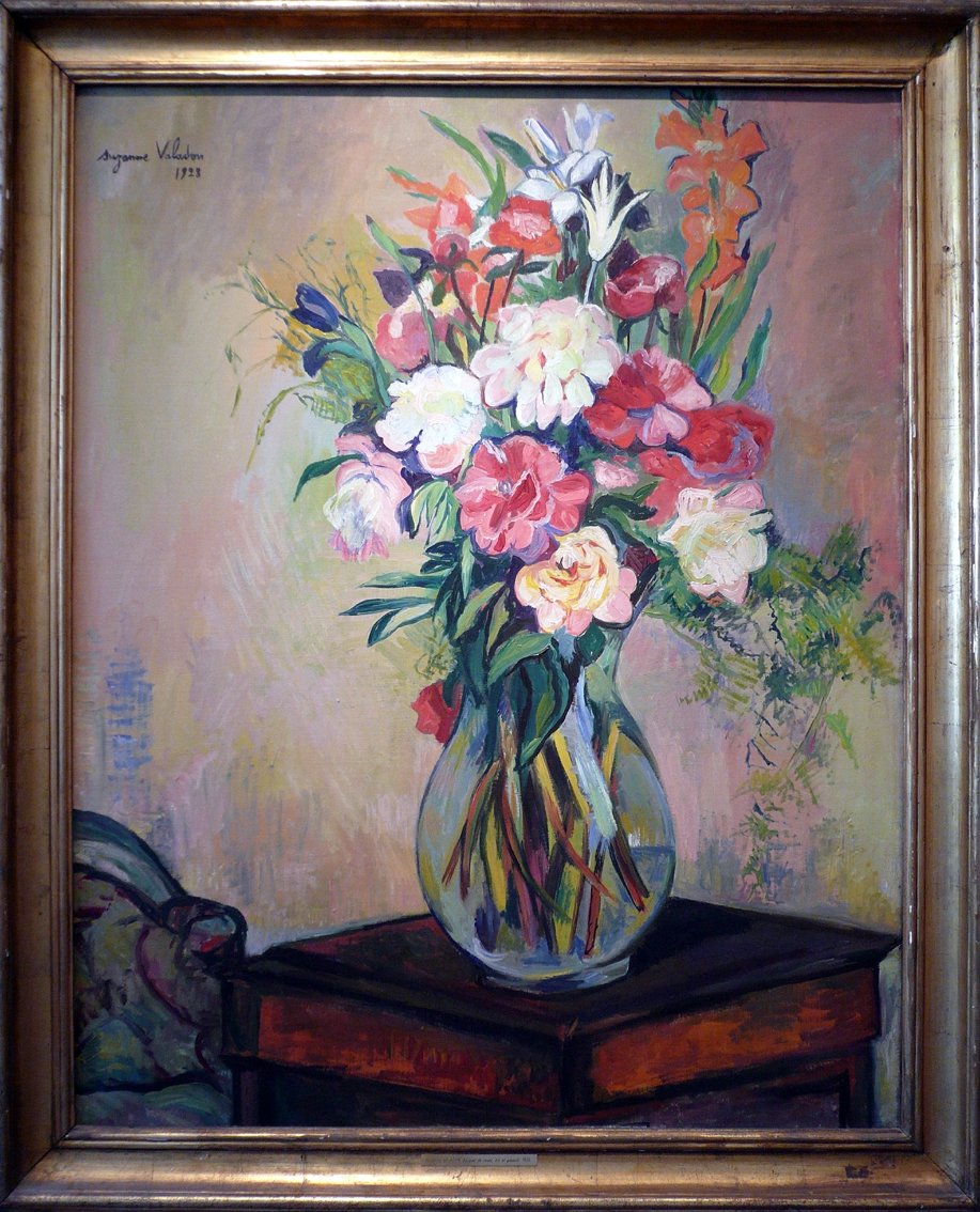 Buquê de flores de Marie Clementine (Suzanne) Valadon