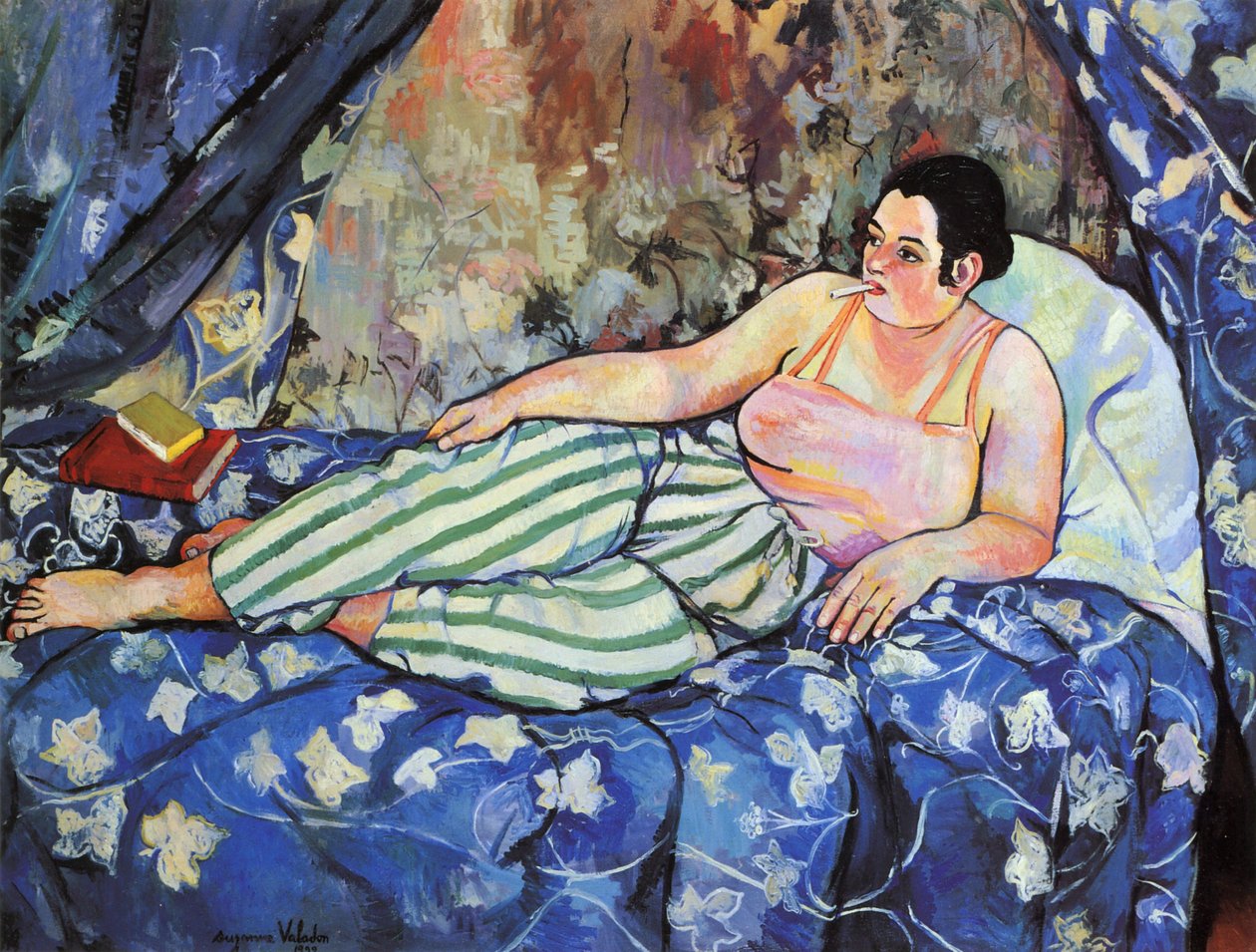 O quarto azul de Marie Clementine (Suzanne) Valadon