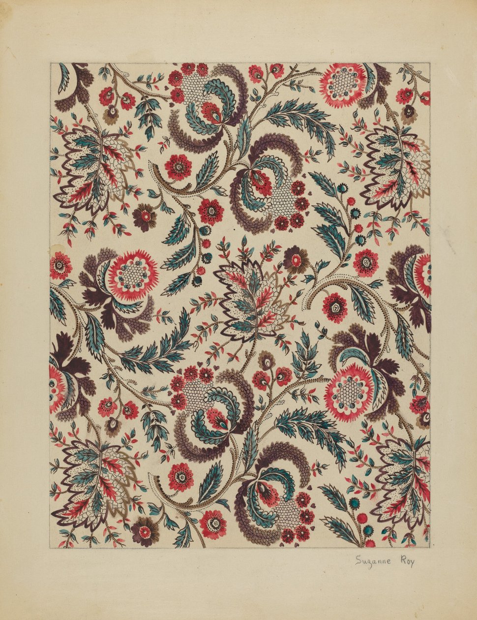Chintz, c. 1936. de Suzanne Roy