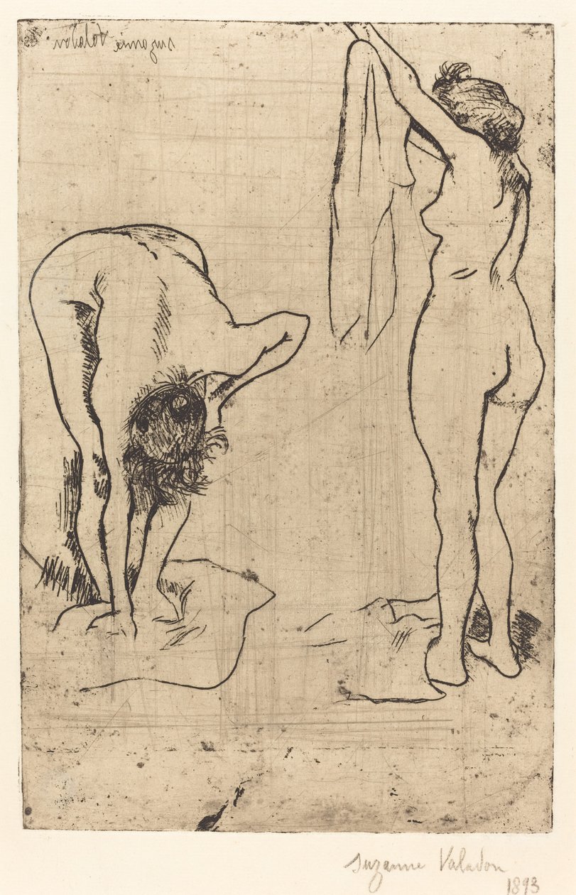 Mulheres no banho de Suzanne Valadon