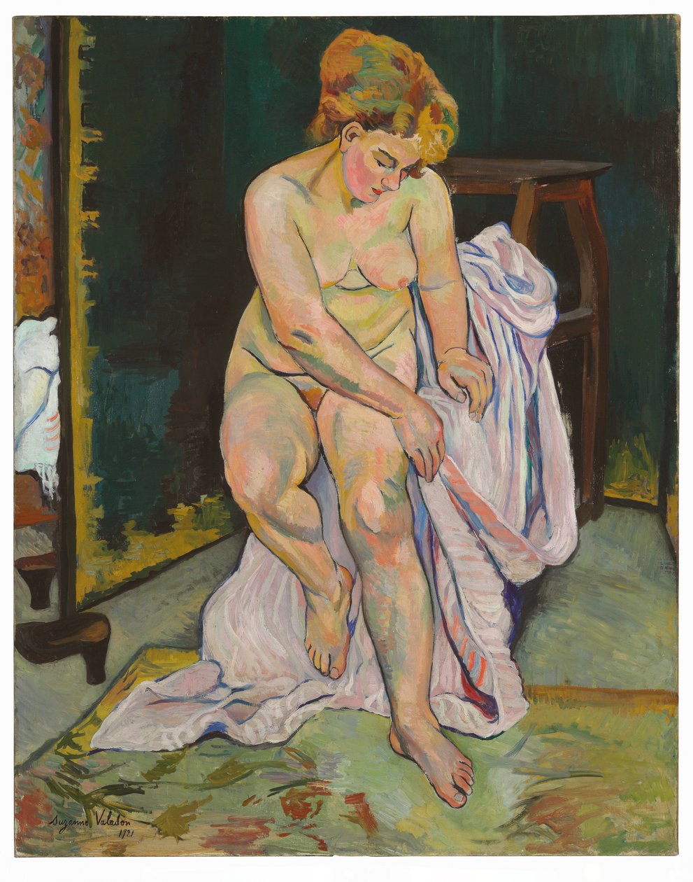 Nu com drapeado de Suzanne Valadon
