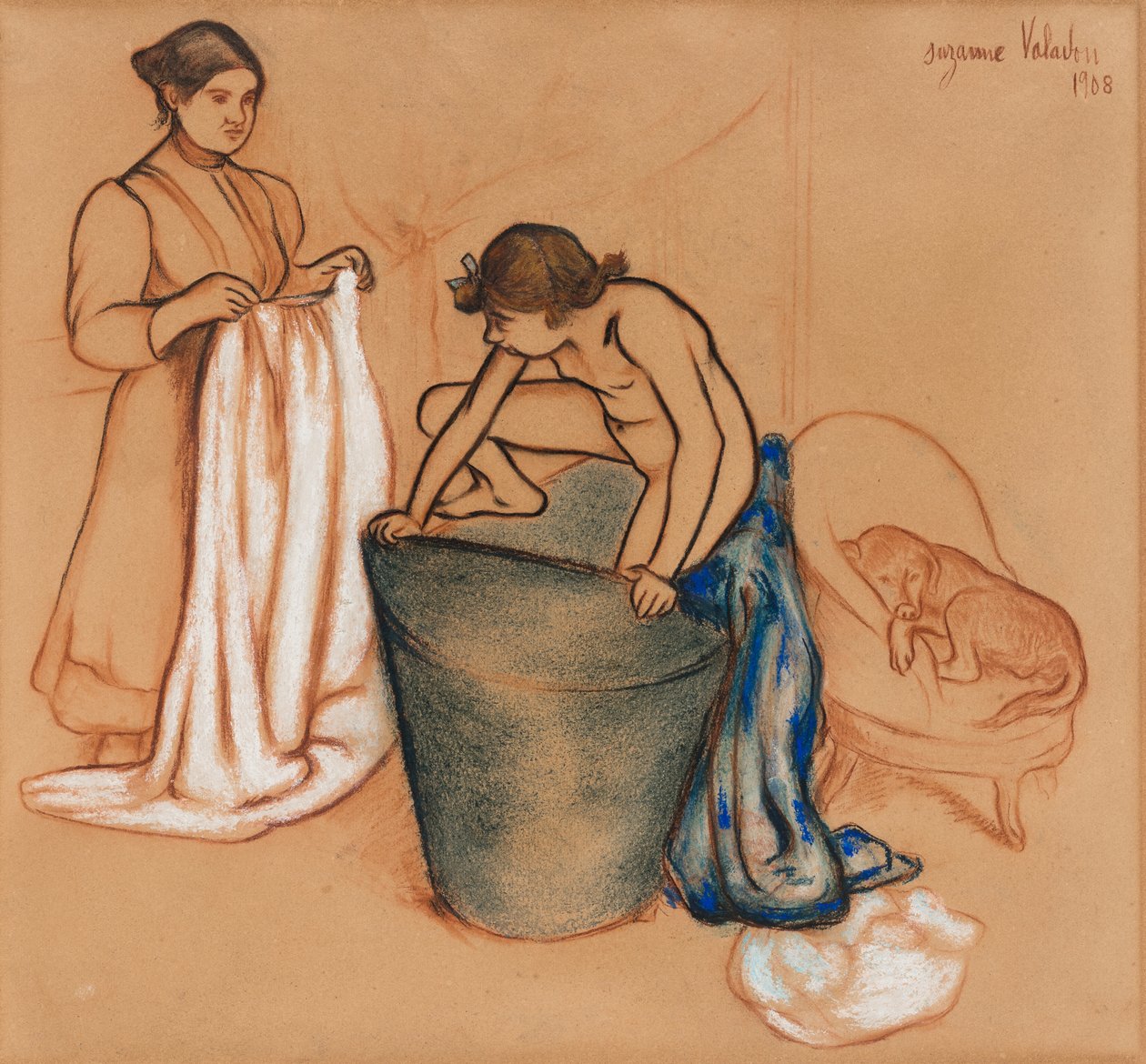 O banho de Suzanne Valadon