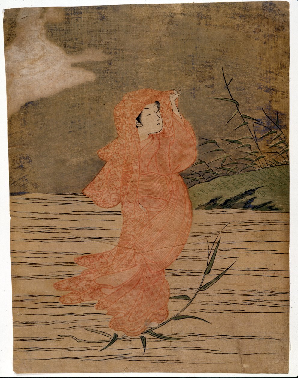 Dharma na Água. Impressões de Harunobu Suzuki (1724/25-1770). de Suzuki Harunobu