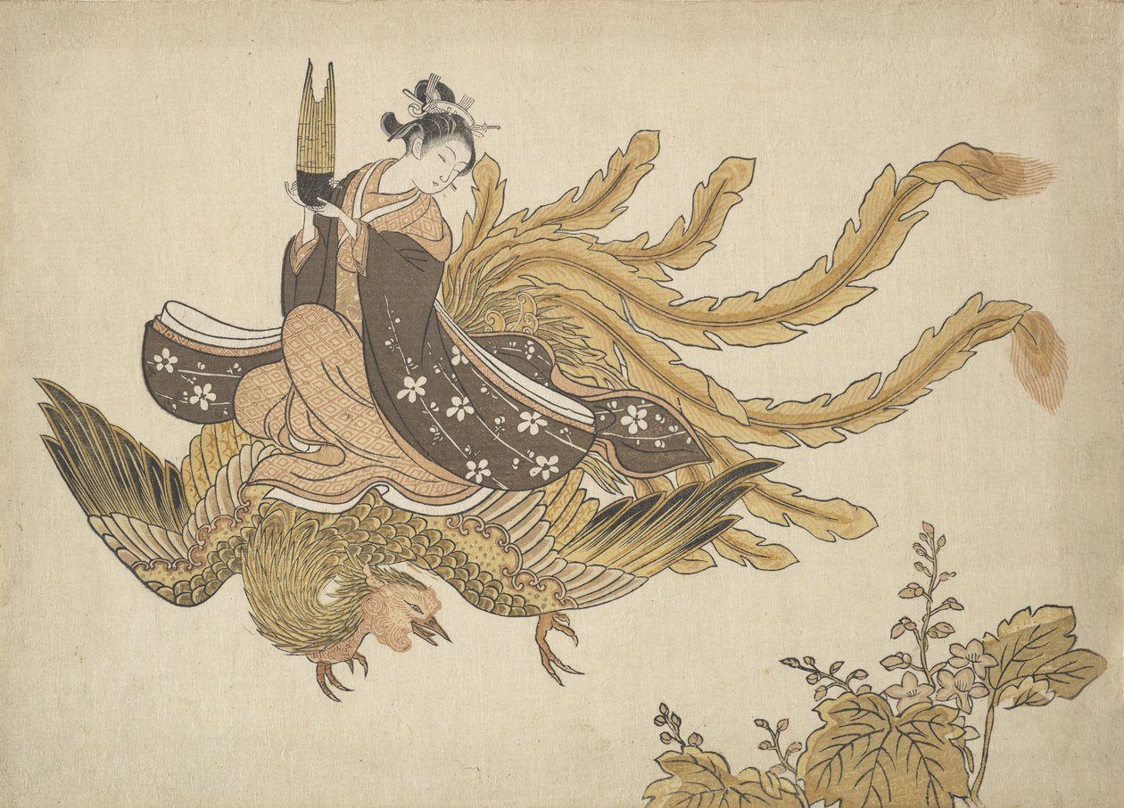 Imortal Disfarçado, c. 1766., c. 1766. de Suzuki Harunobu