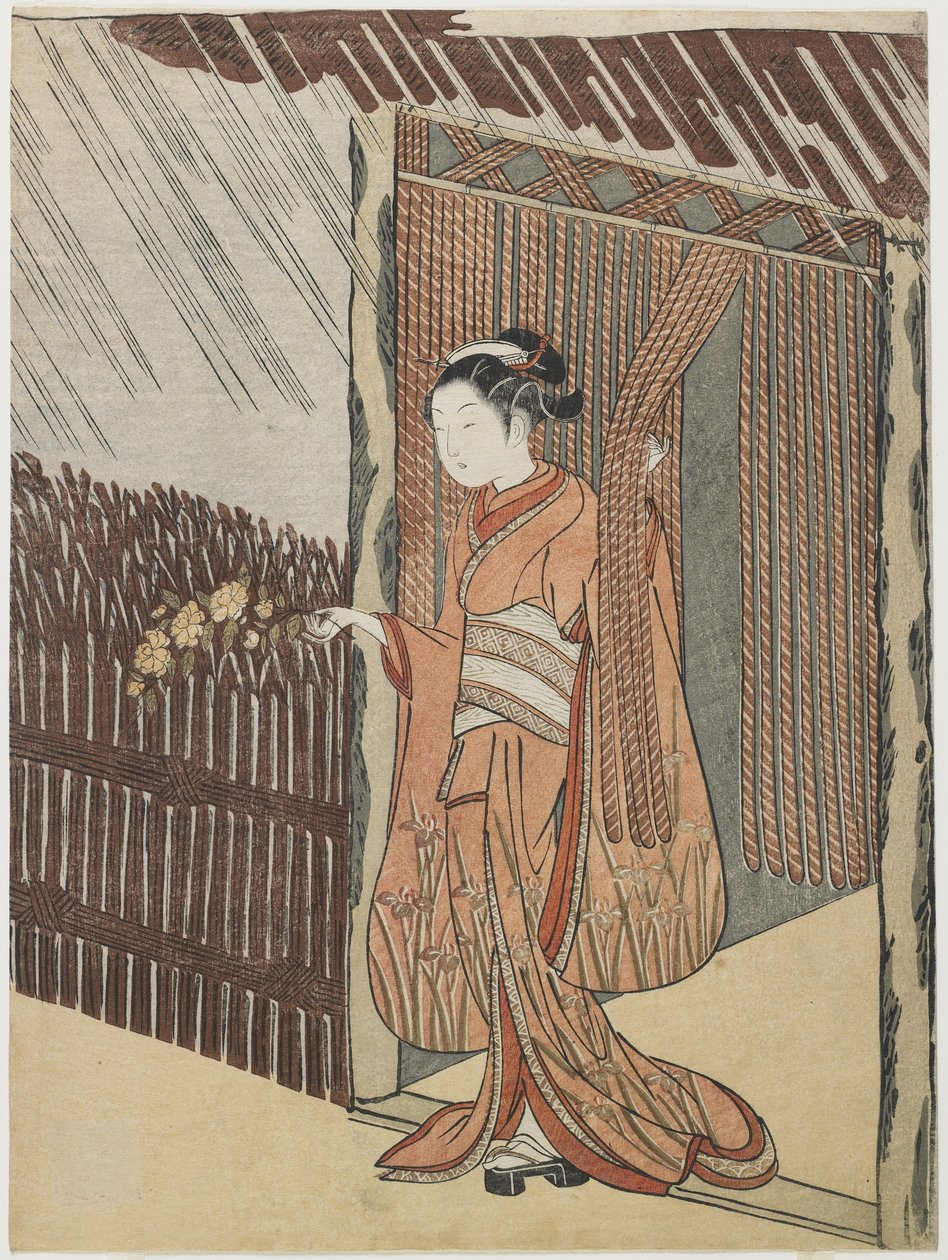 Mith do poeta O_ta Do_kan, 1766-1767 de Suzuki Harunobu