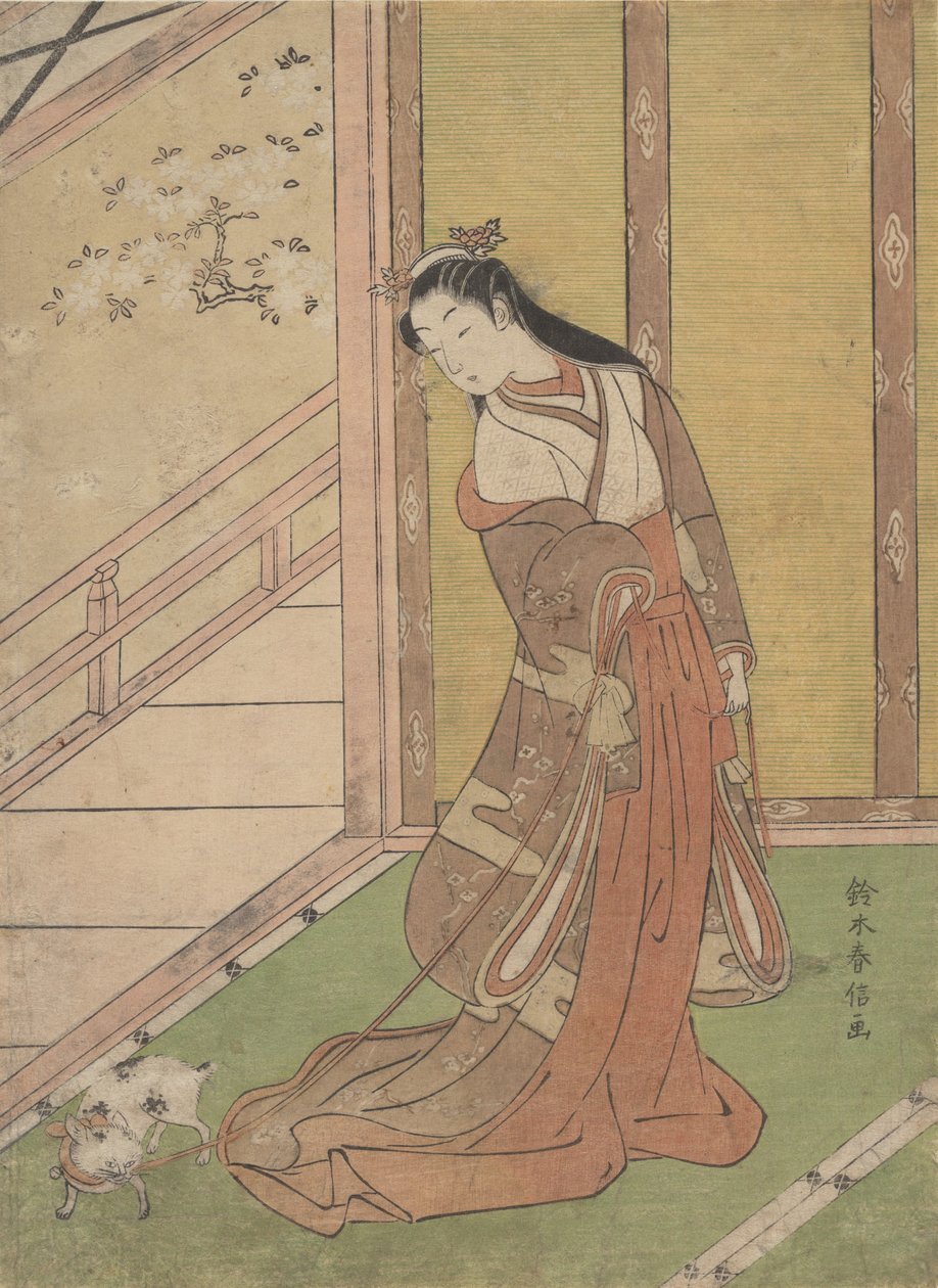 Onna San no Miya, a Terceira Princesa, 1768-70., 1768-70. de Suzuki Harunobu
