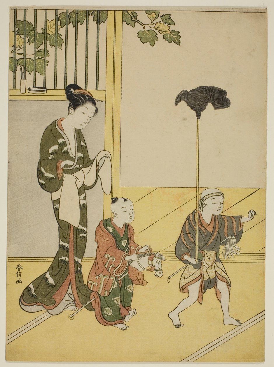 Jogar a Procissão do Daimyo de Suzuki Harunobu
