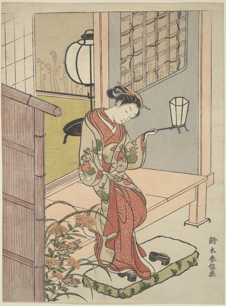 Gravura de Suzuki Harunobu