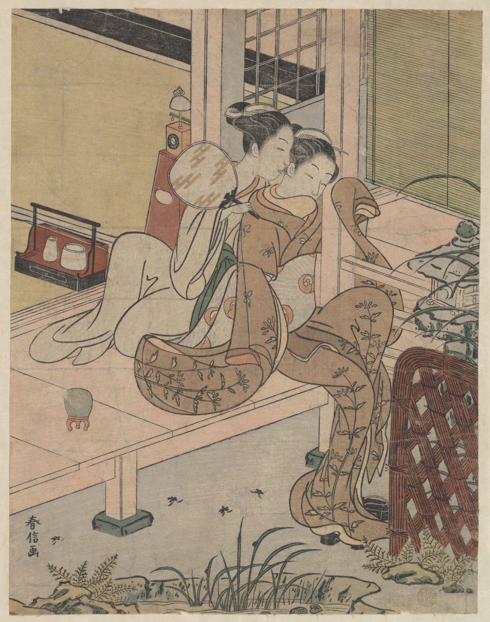 As coscuvilheiras de Suzuki Harunobu