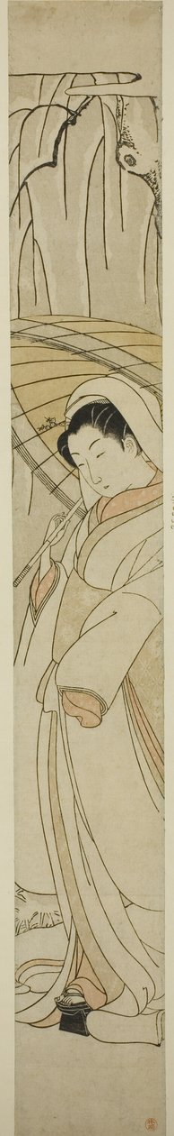A Donzela Garça de Suzuki Harunobu