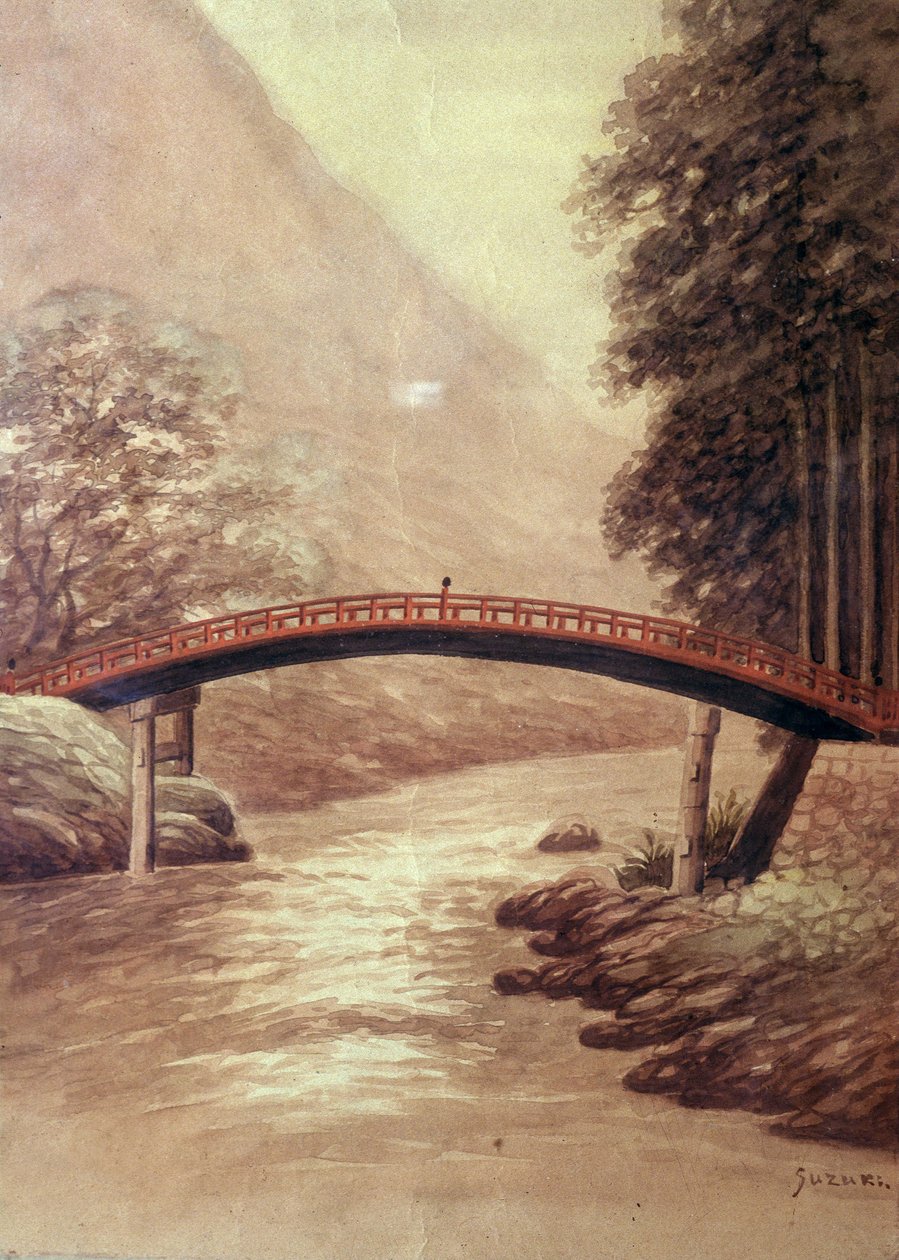 A Ponte de Suzuki Harunobu