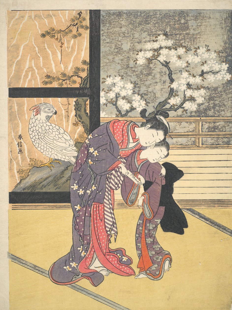 Instrução sussurrada de Suzuki Harunobu