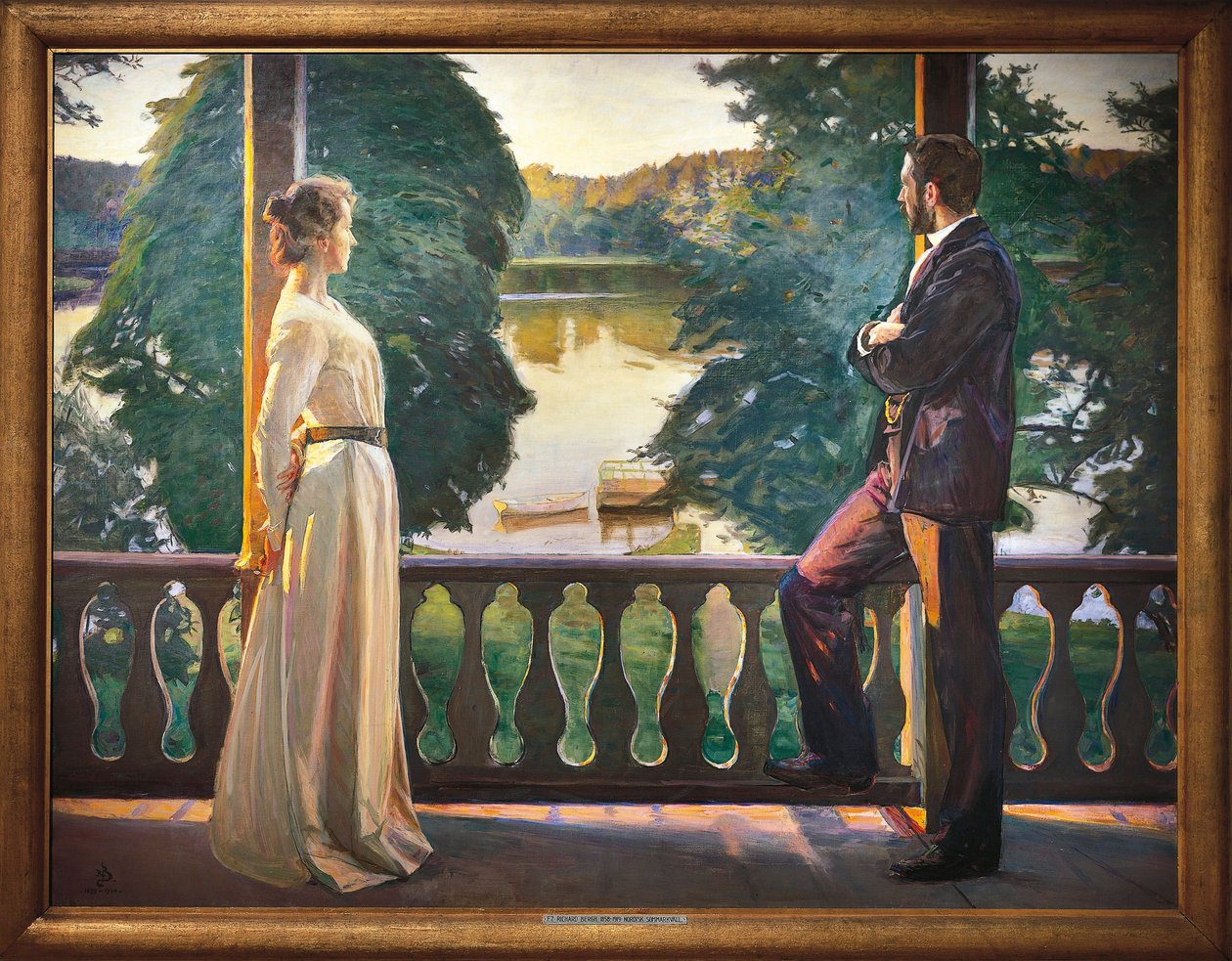 Suécia, Gotemburgo, Nordic Summer Evening de Sven Richard Bergh