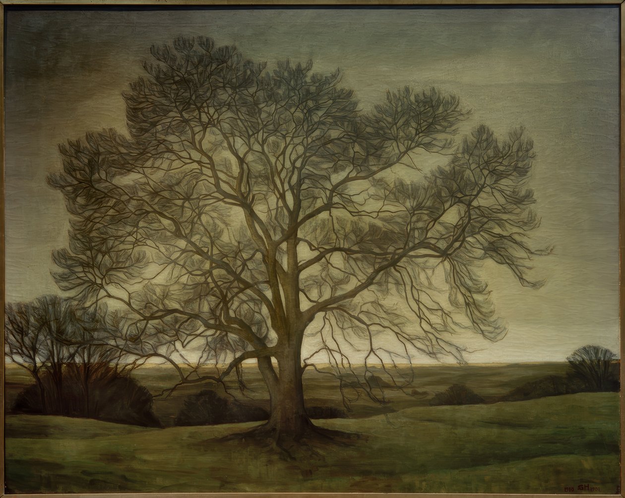 Paisagem 1901 de Svend Hammershöi