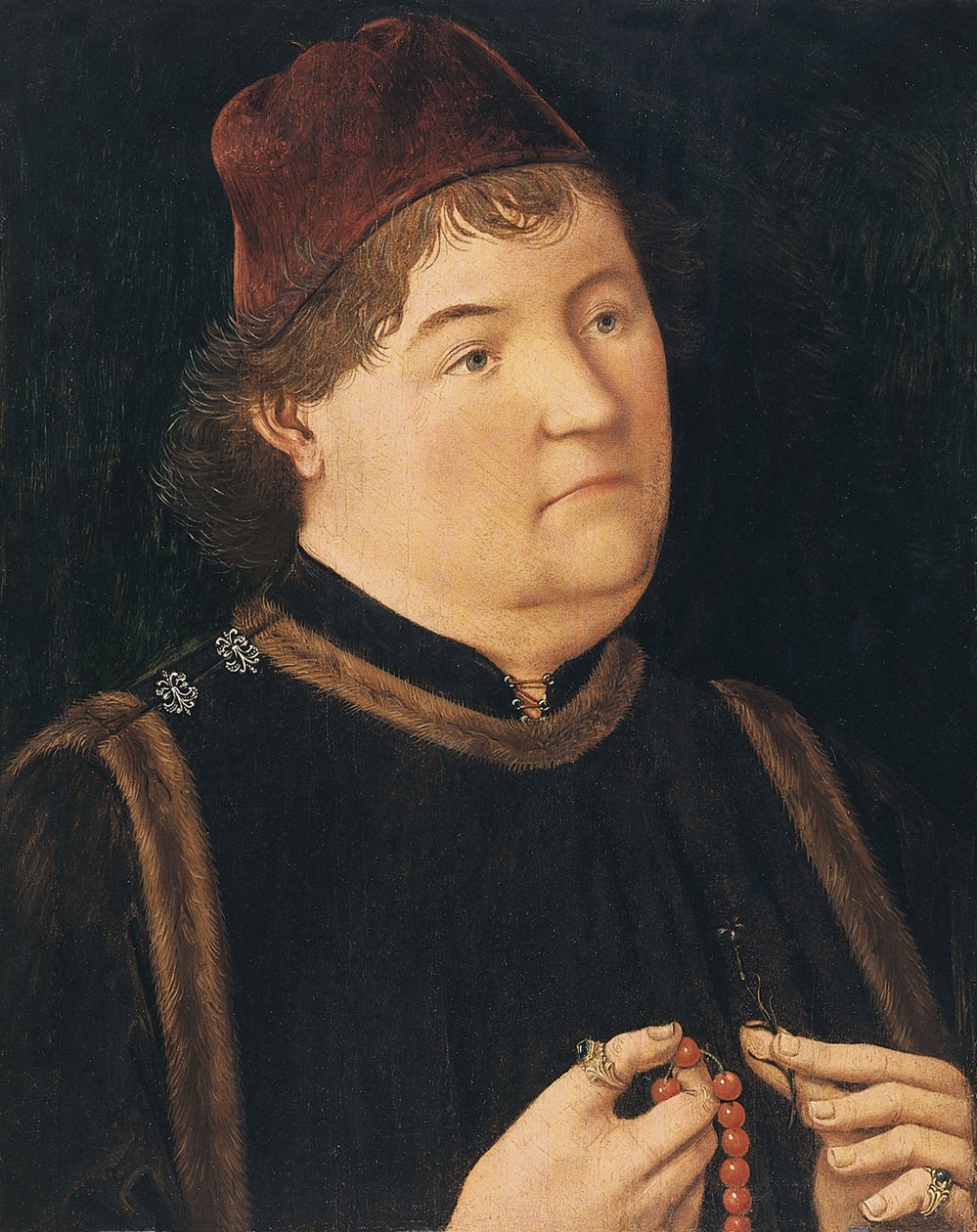 Retrato de um homem de Swabian master