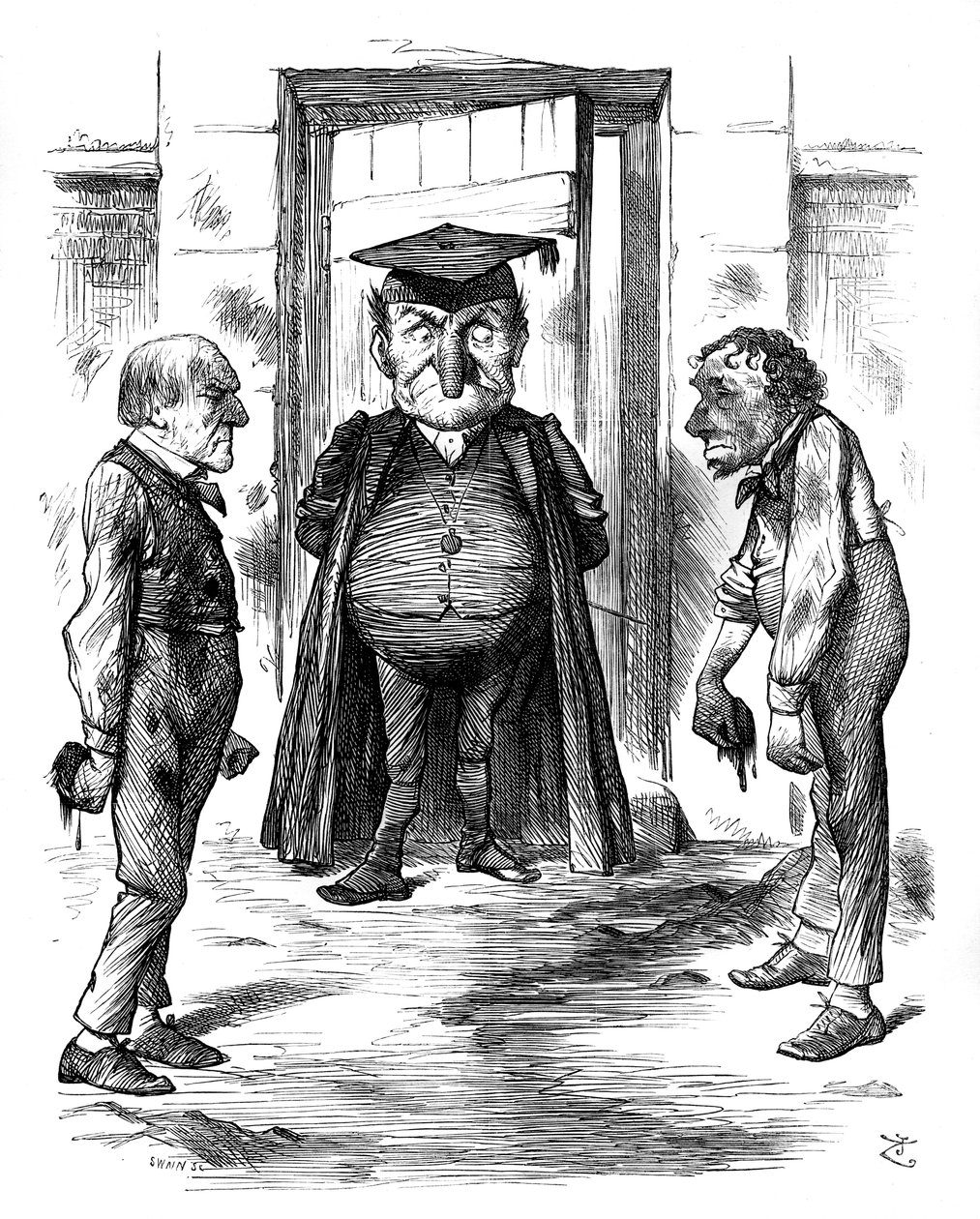 Um mau exemplo, 1878. de Swain