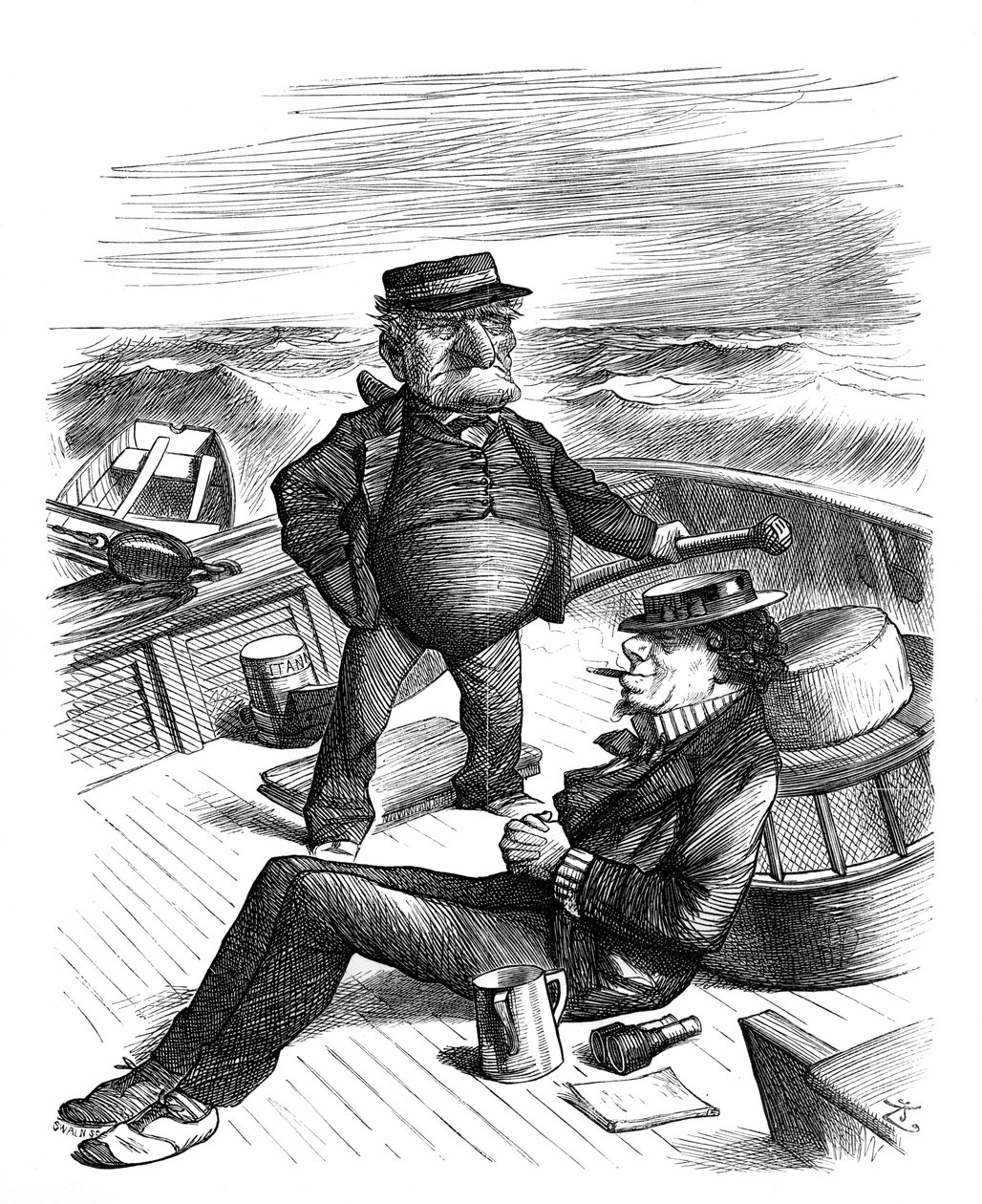O Caminho do Vento, 1878. de Swain