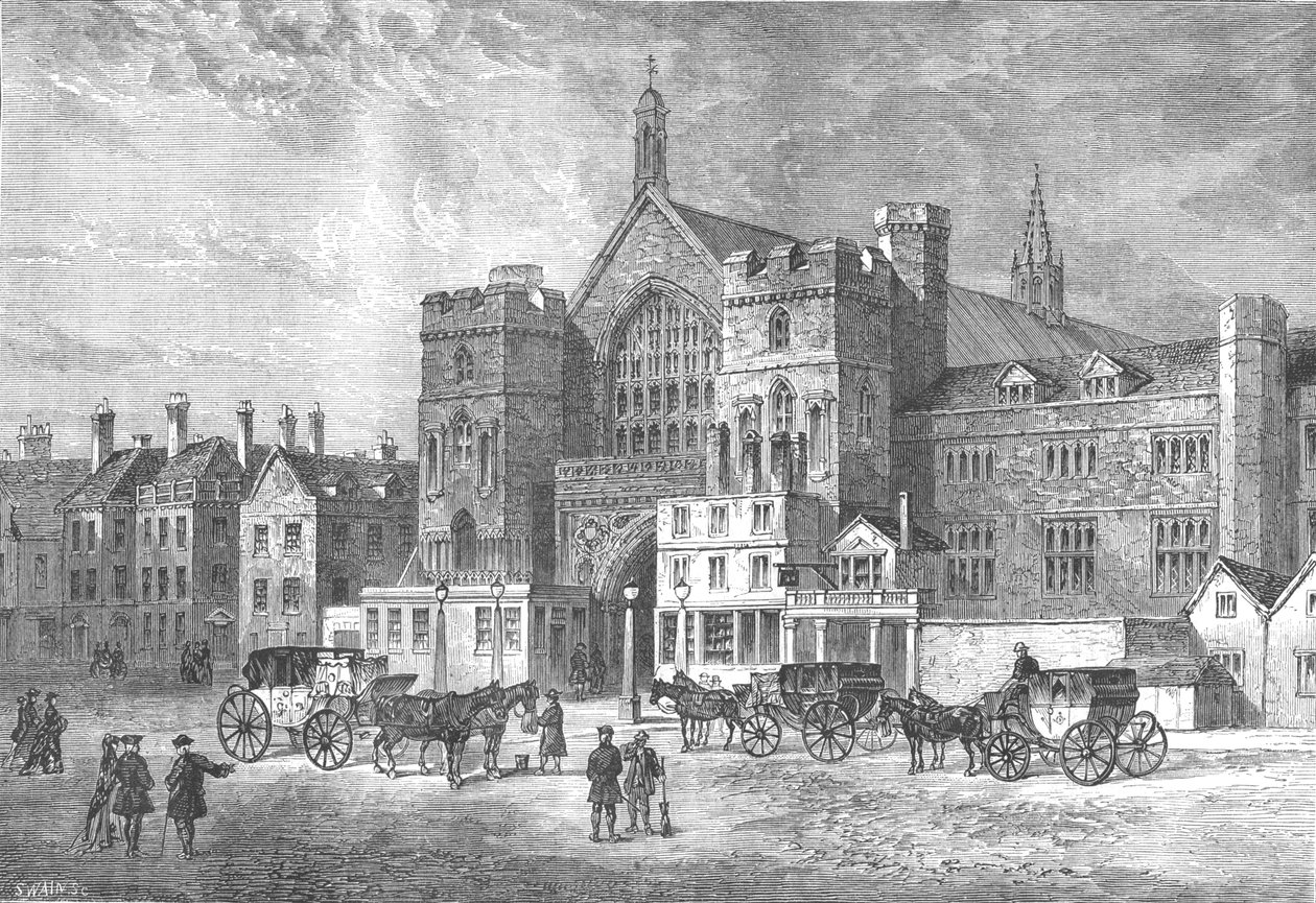 Westminster Hall, 1808 1897 de Swain