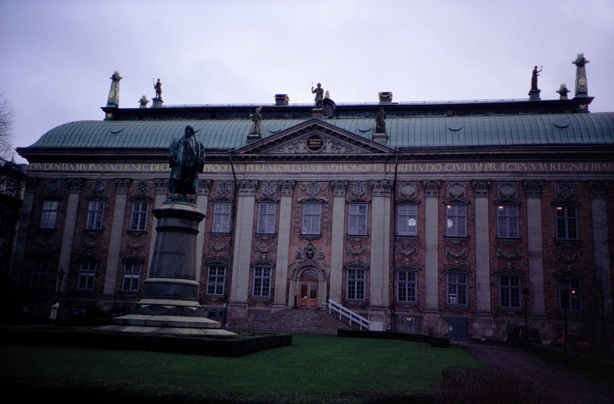 Riddarhuset (Casa da Nobreza) de Swedish School