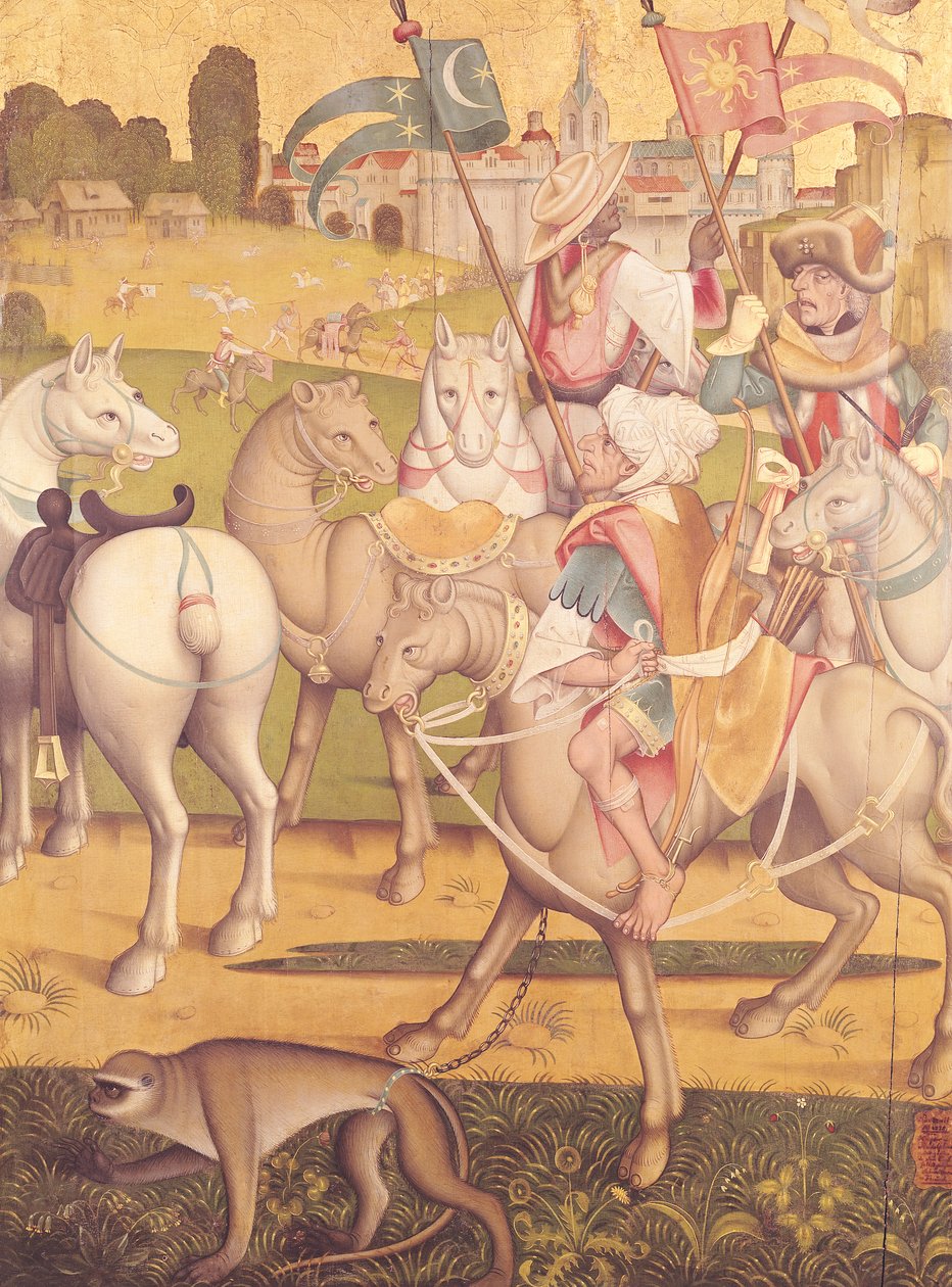 A Cavalgada dos Magos, c.1460 de Swiss School