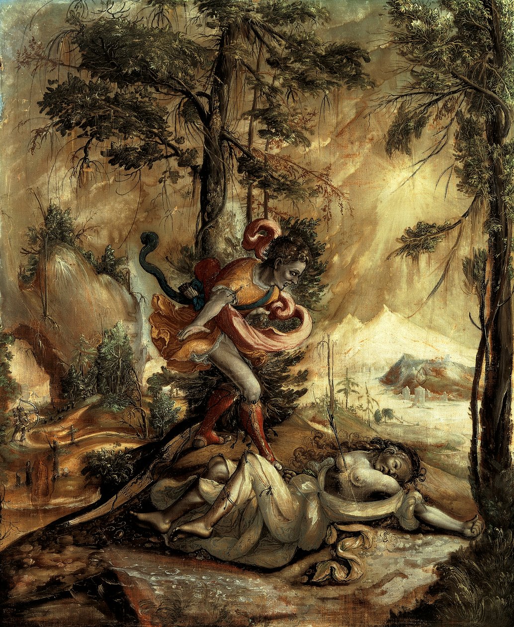 Cephalus e Procris de Swiss School