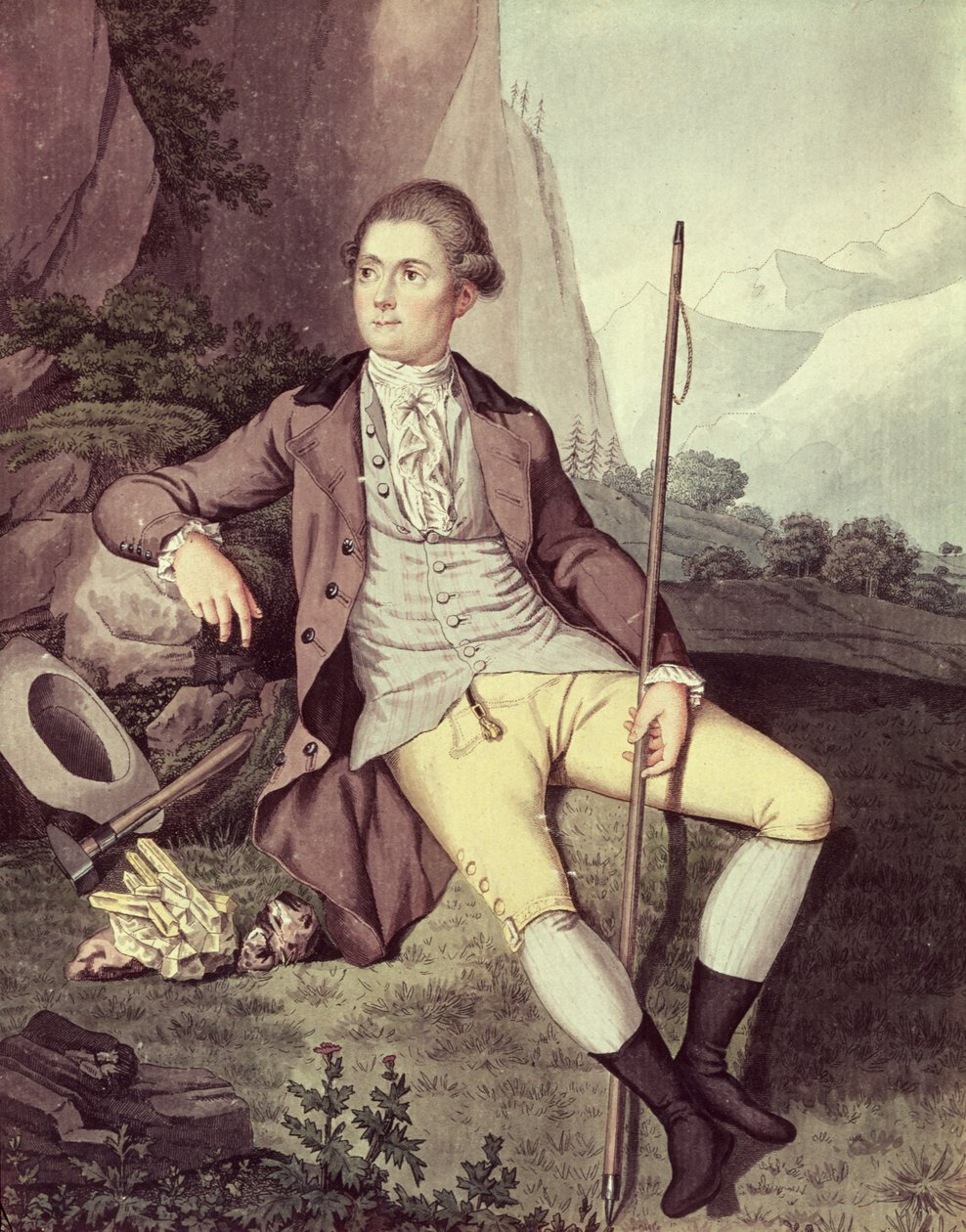 Horace Benedict de Saussure (1740-99) de Swiss School