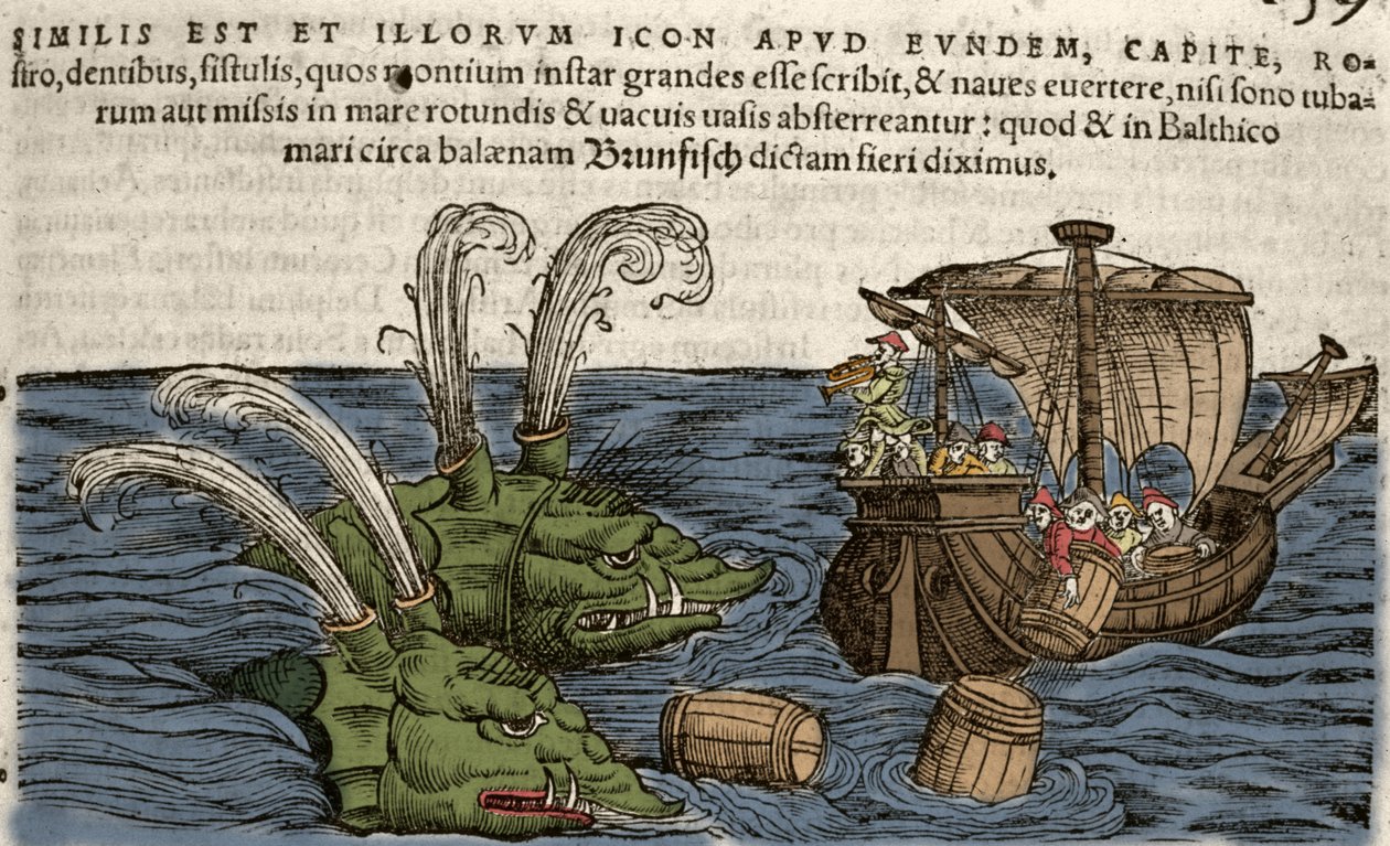 Monstros Marinhos, ilustração de 