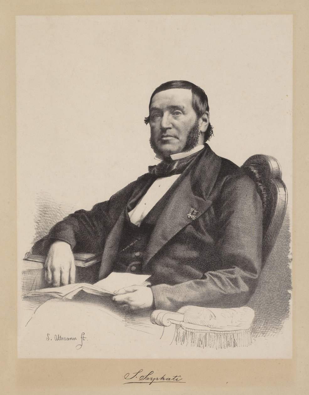 Samuel Sarphati (1813-1866), médico e planejador da cidade de Sybrand Altmann