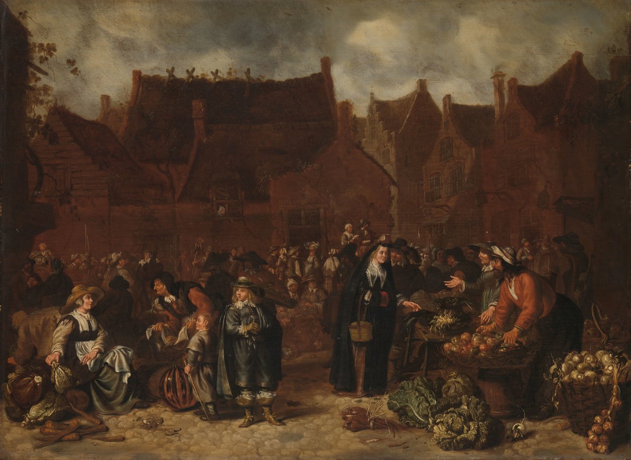 Mercado de vegetais de Sybrand van Beest