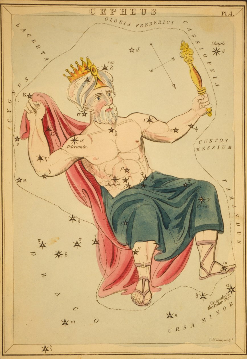 Cepheus, ilustração de 