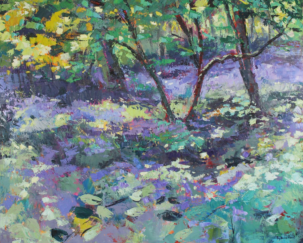 Bluebell Glade de Sylvia Paul