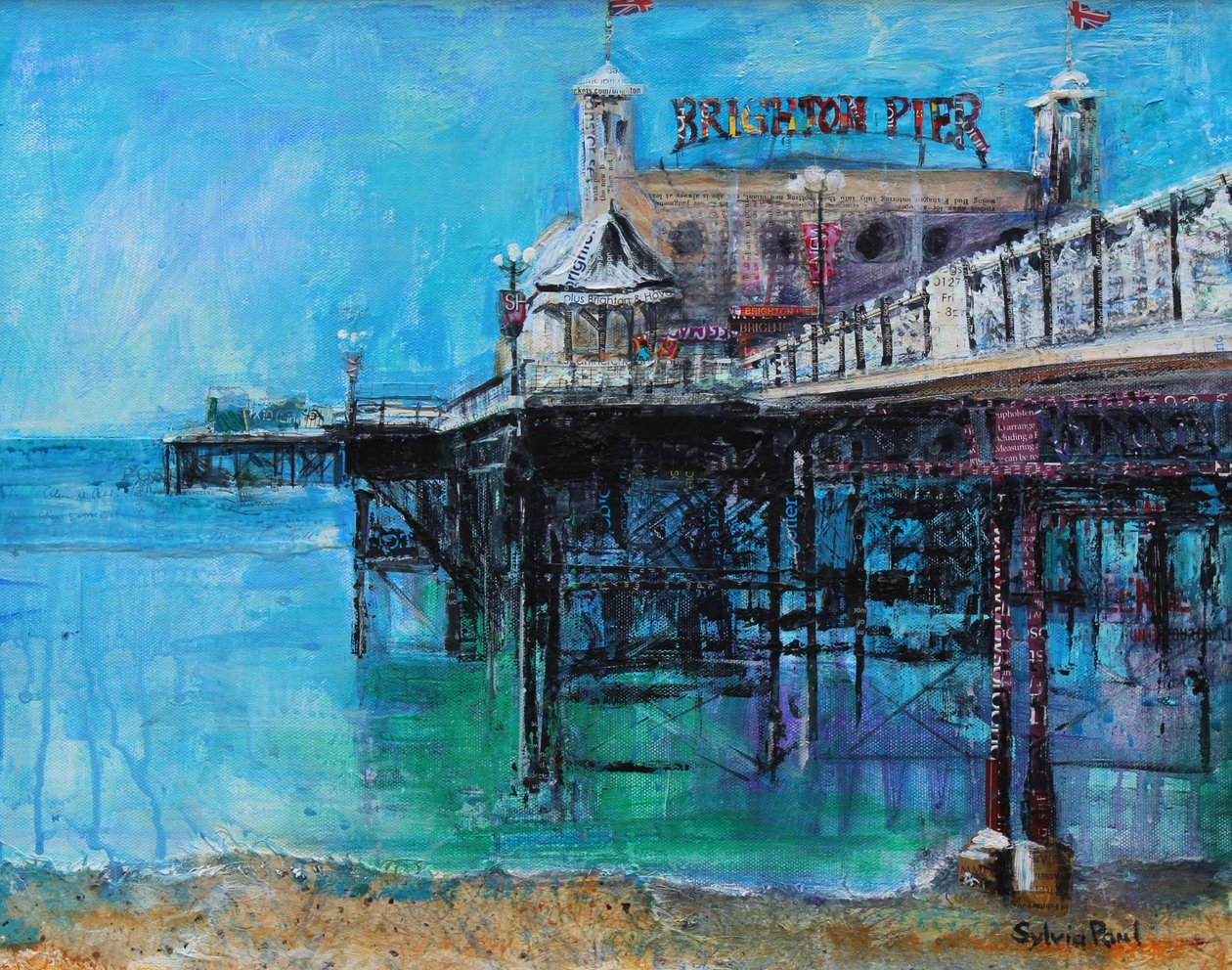 Cais de Brighton de Sylvia Paul