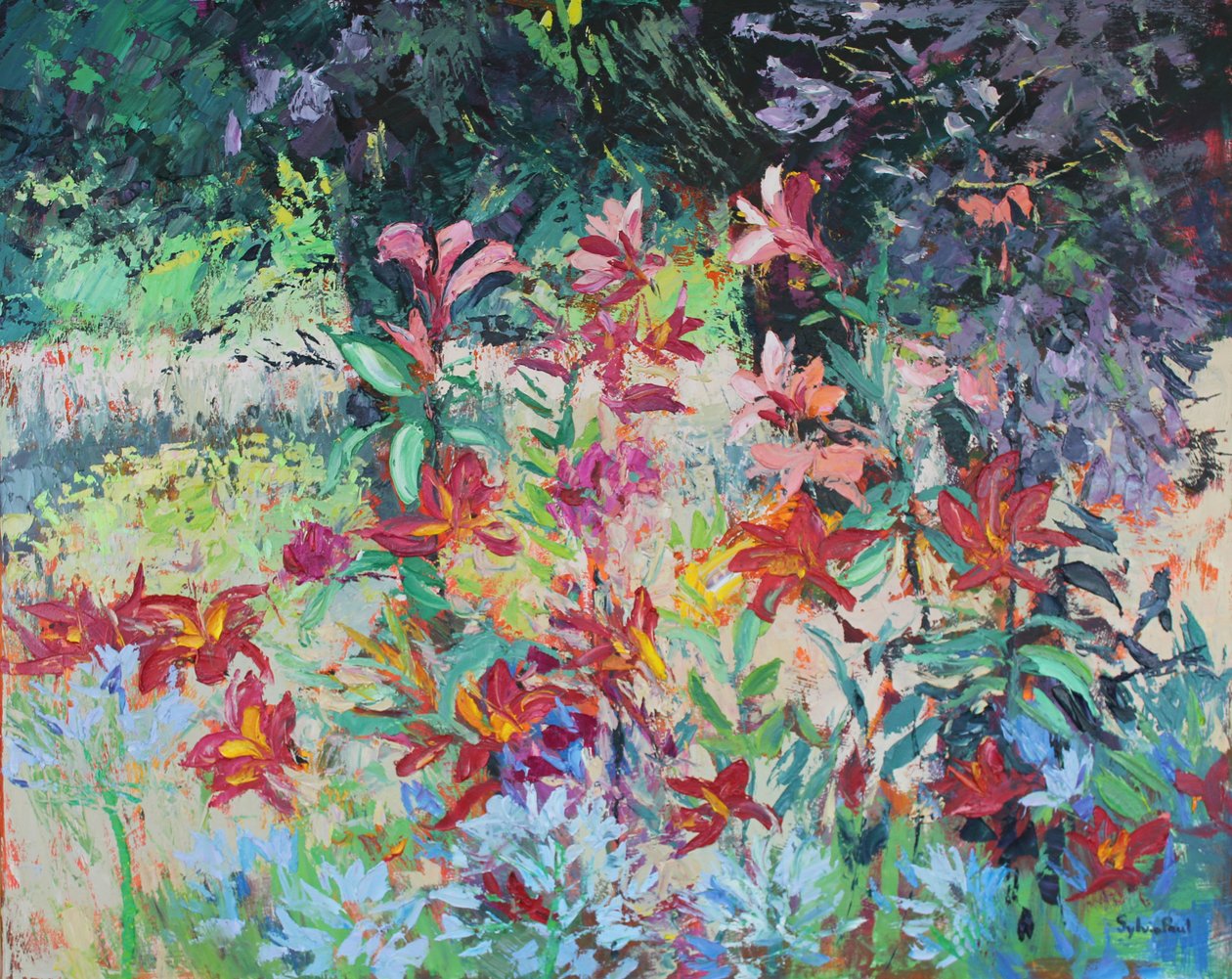 Lily Garden de Sylvia Paul