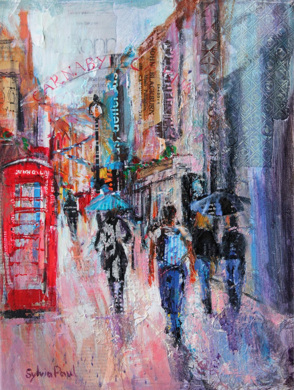 Dia chuvoso, Carnaby Street de Sylvia Paul