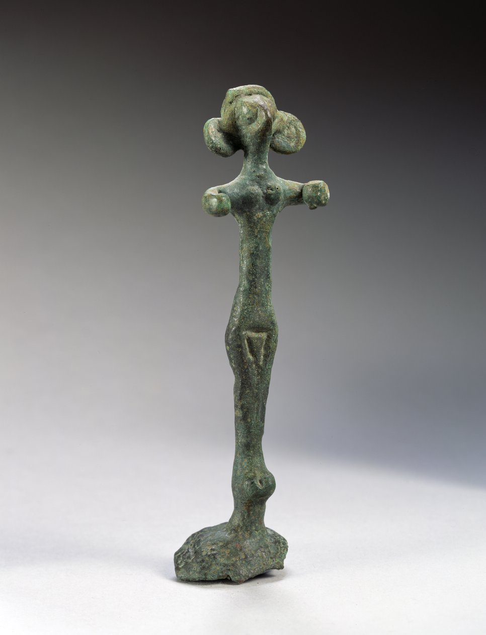 Figura feminina, no início do segundo milênio aC (bronze) de Syrian