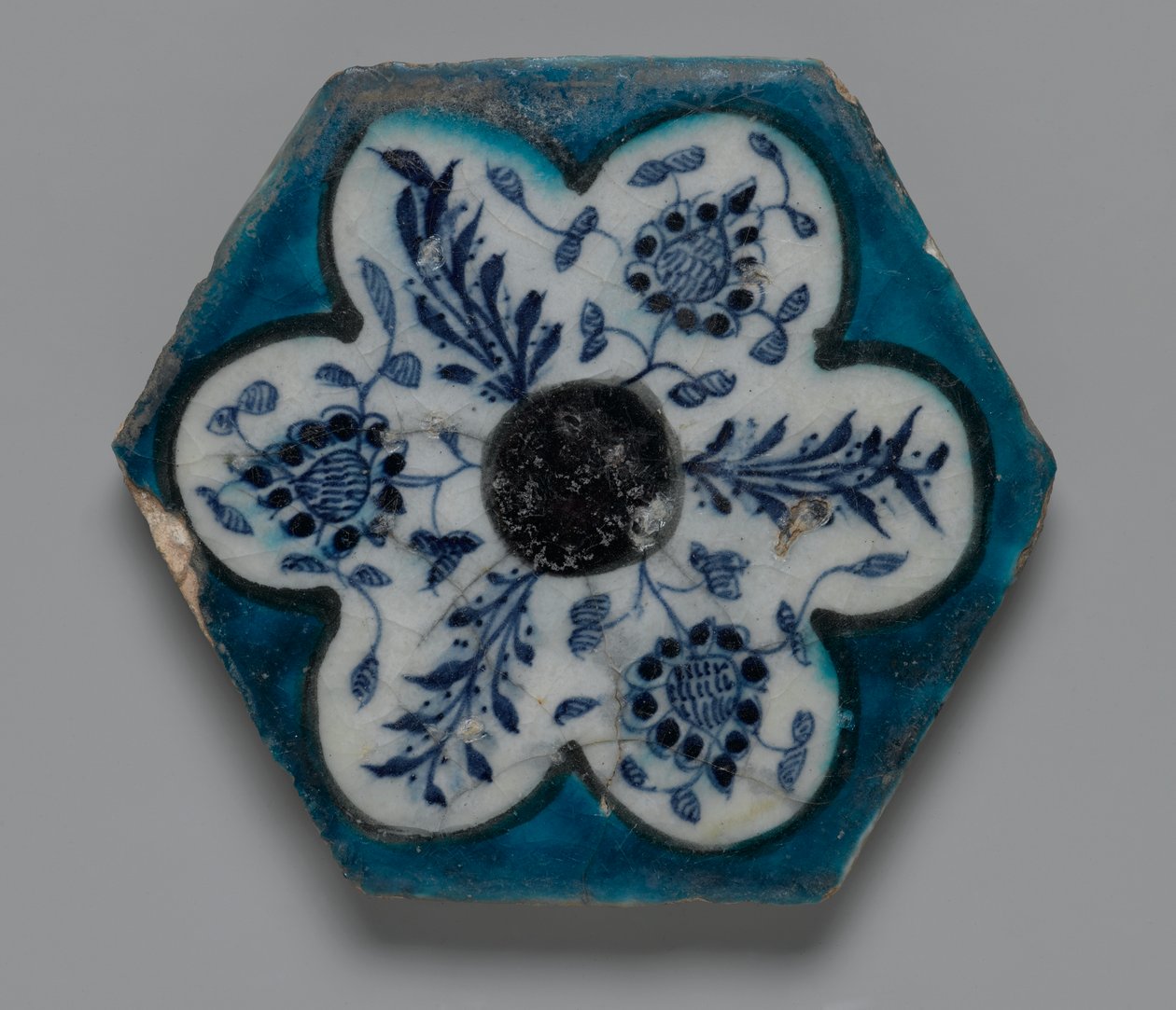 Telha hexagonal (cerâmica) de Syrian School