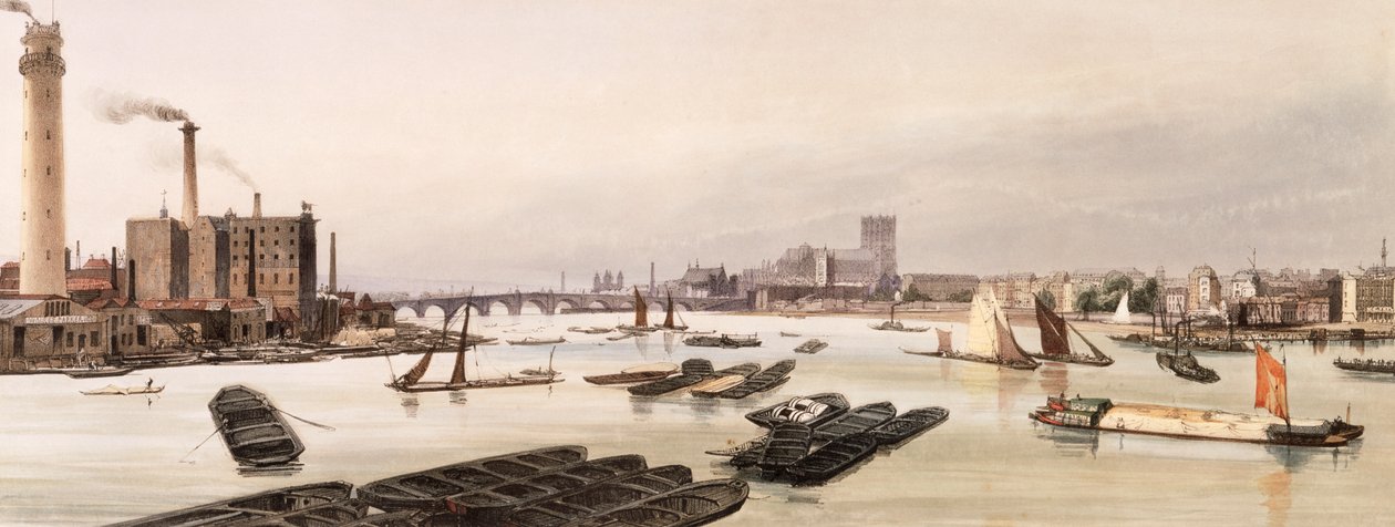 Westminster da ponte de Waterloo, Londres de TS Bays