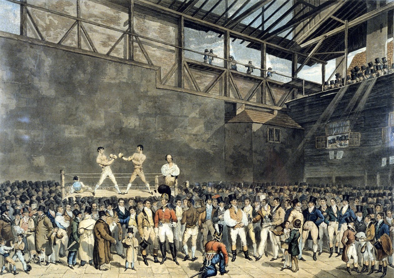 O Interior do Tribunal de Fives, gravado por Charles Turner de T. (after) Blake